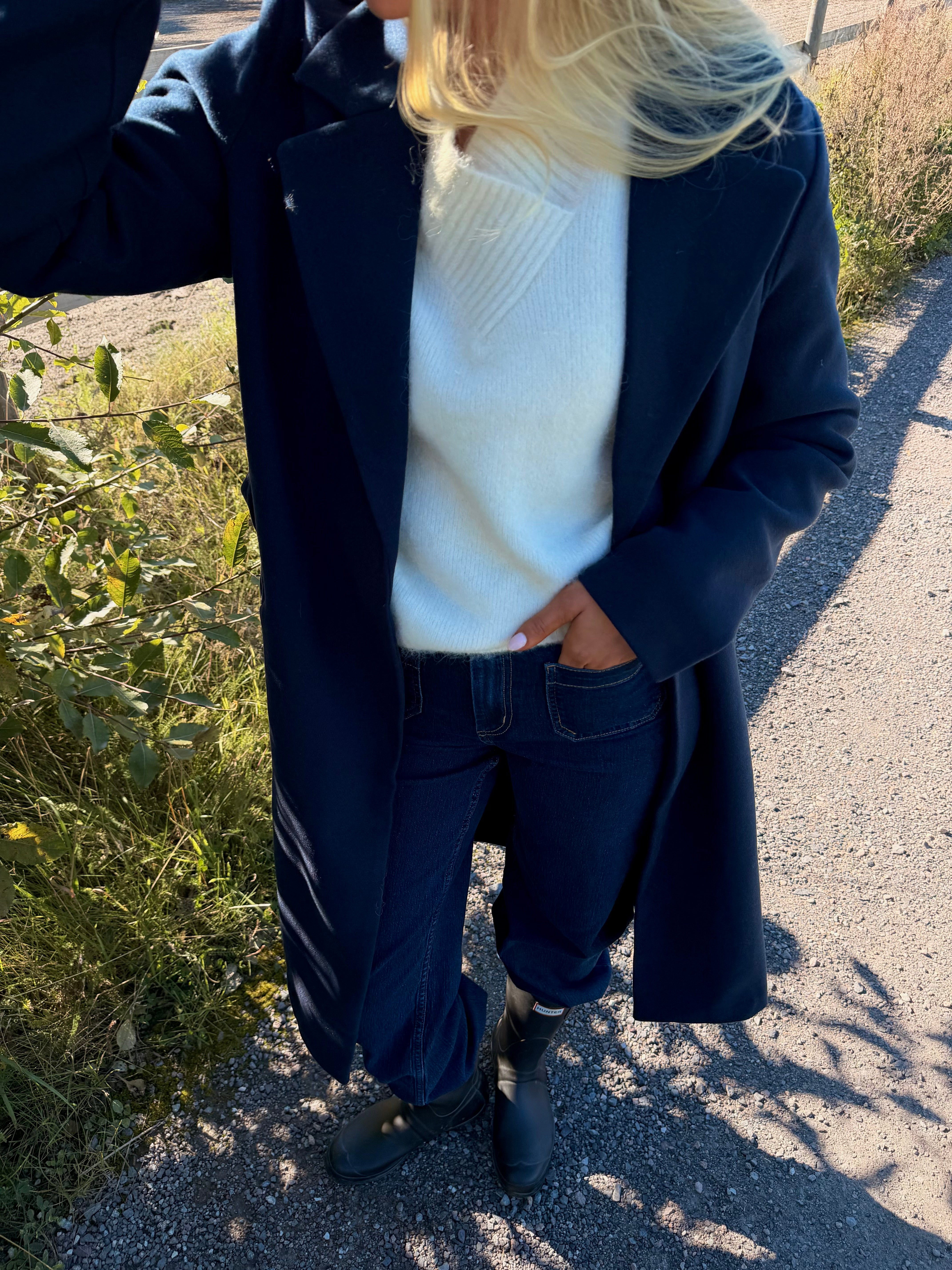 VMFORTUNEAYA Coat - Navy Blazer