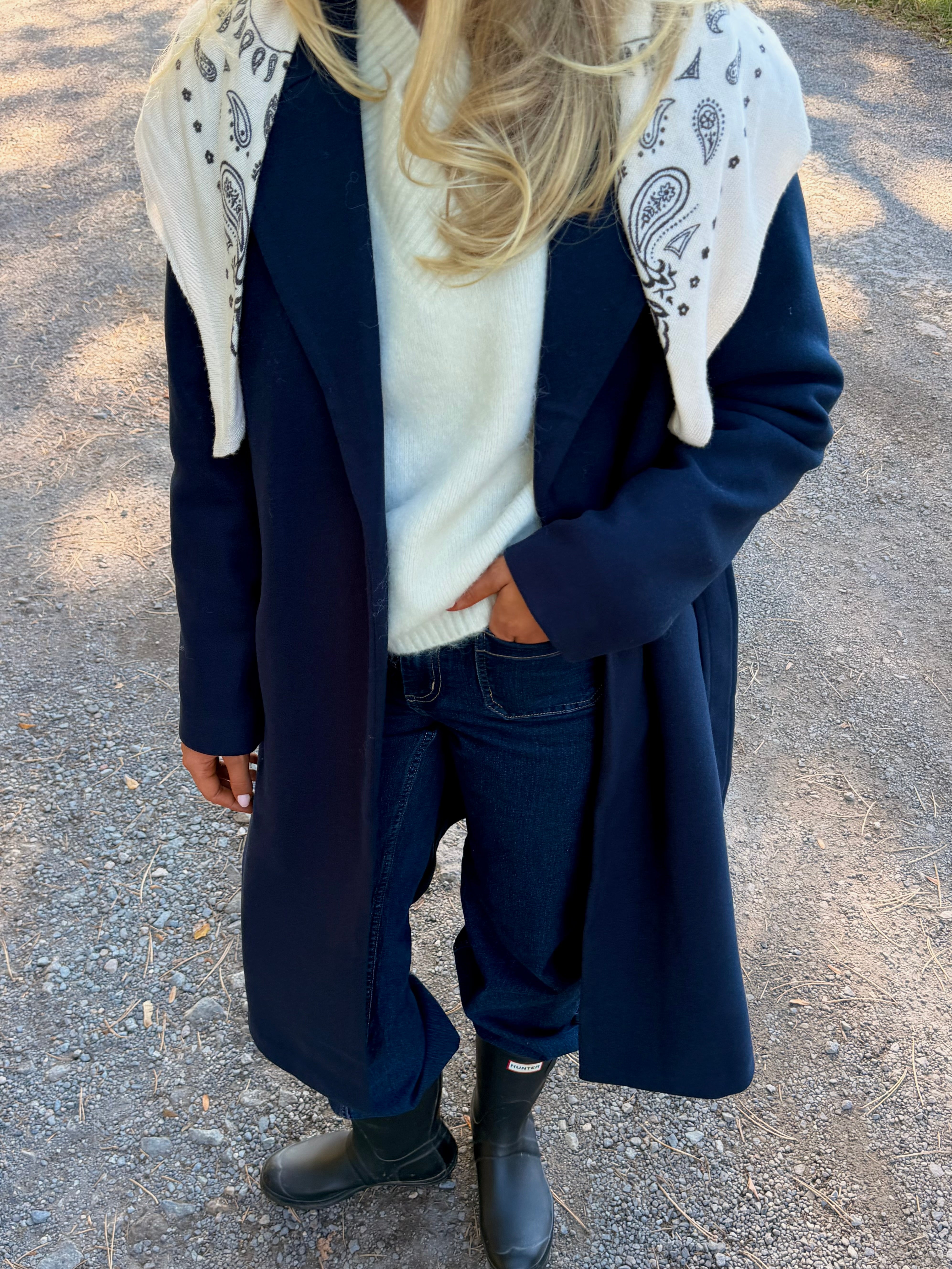 VMFORTUNEAYA Coat - Navy Blazer