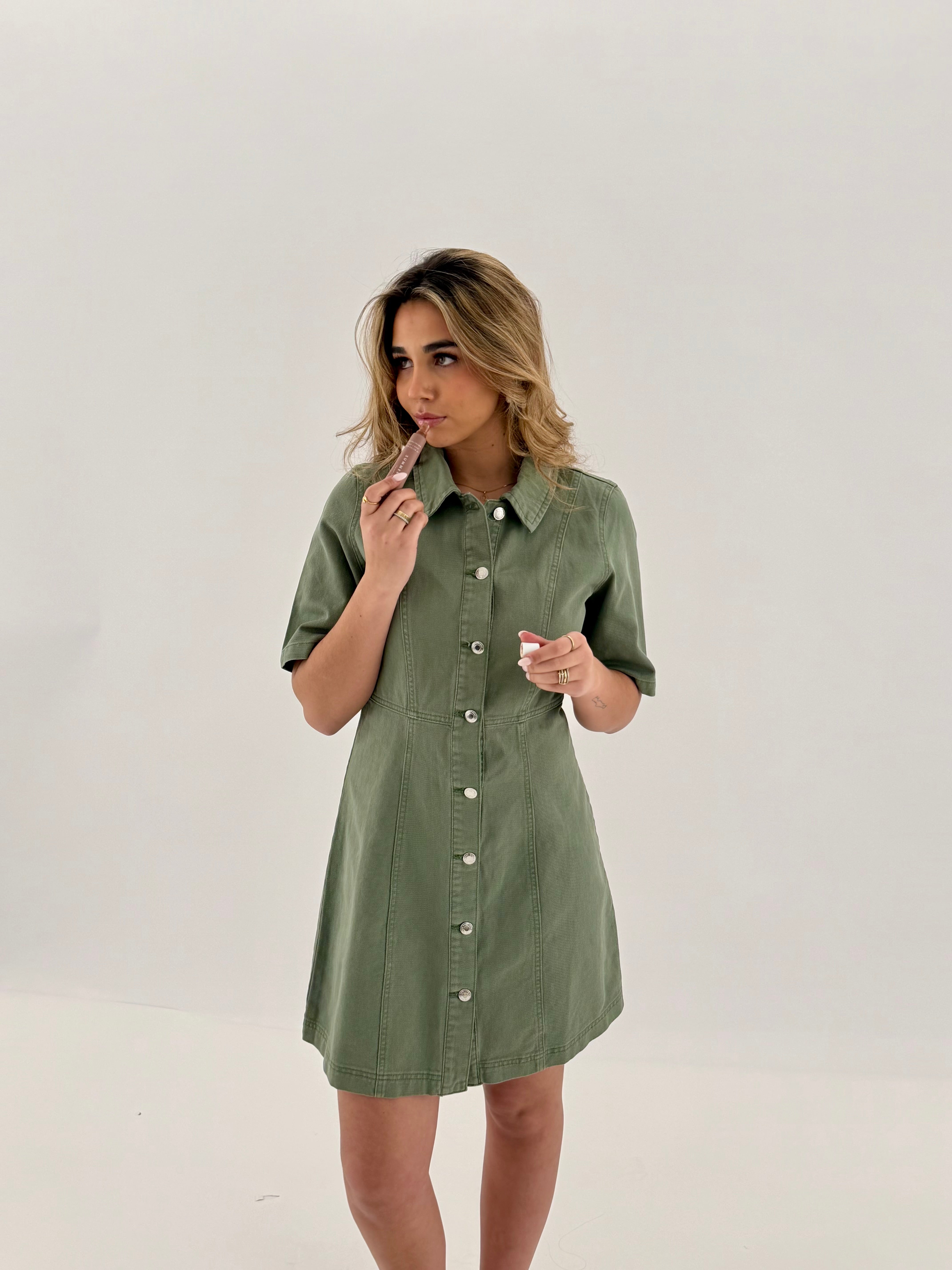 VMDAISY Short Dress - Laurel Wreath