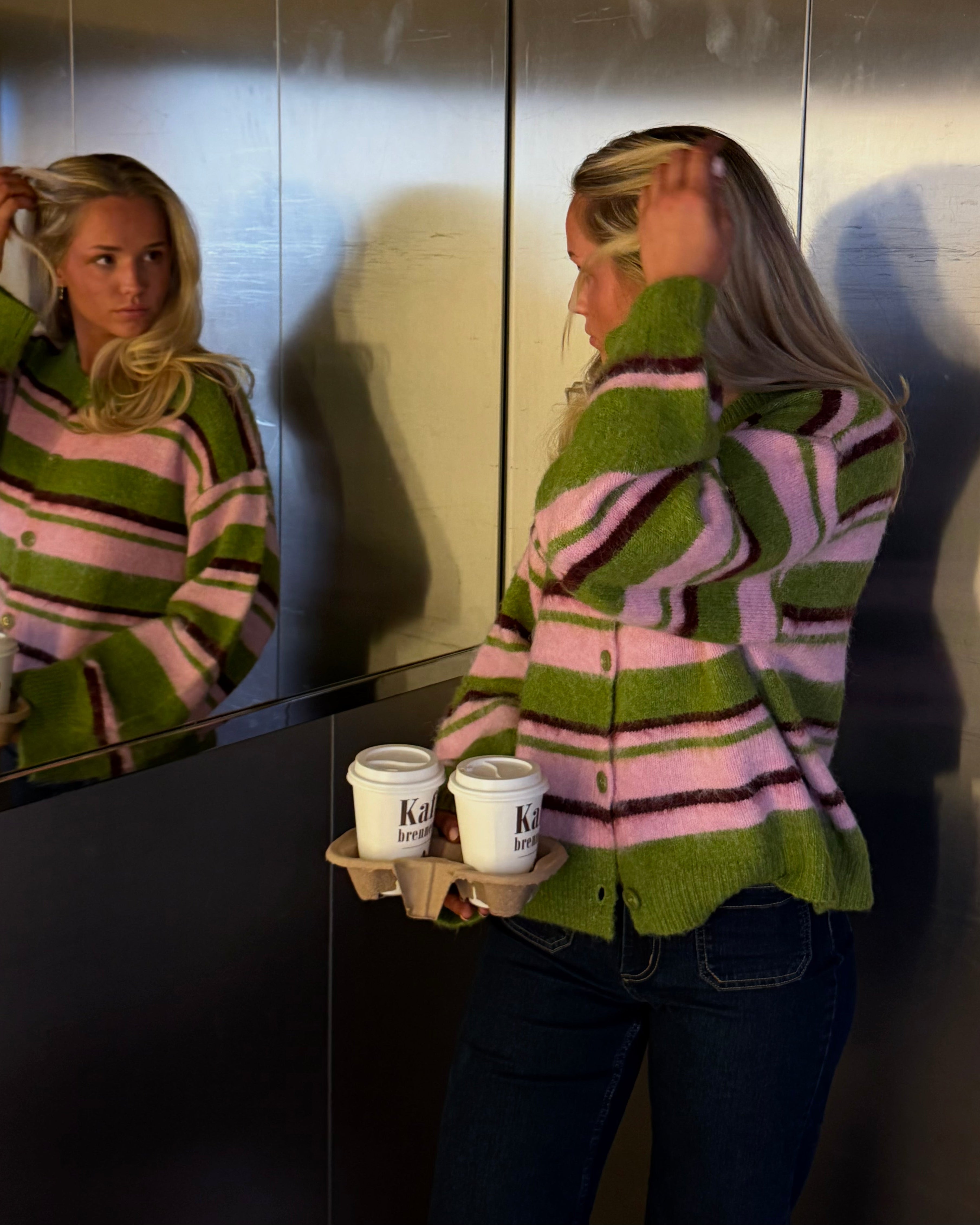 PCADA Knitted Cardigan - Woodbine