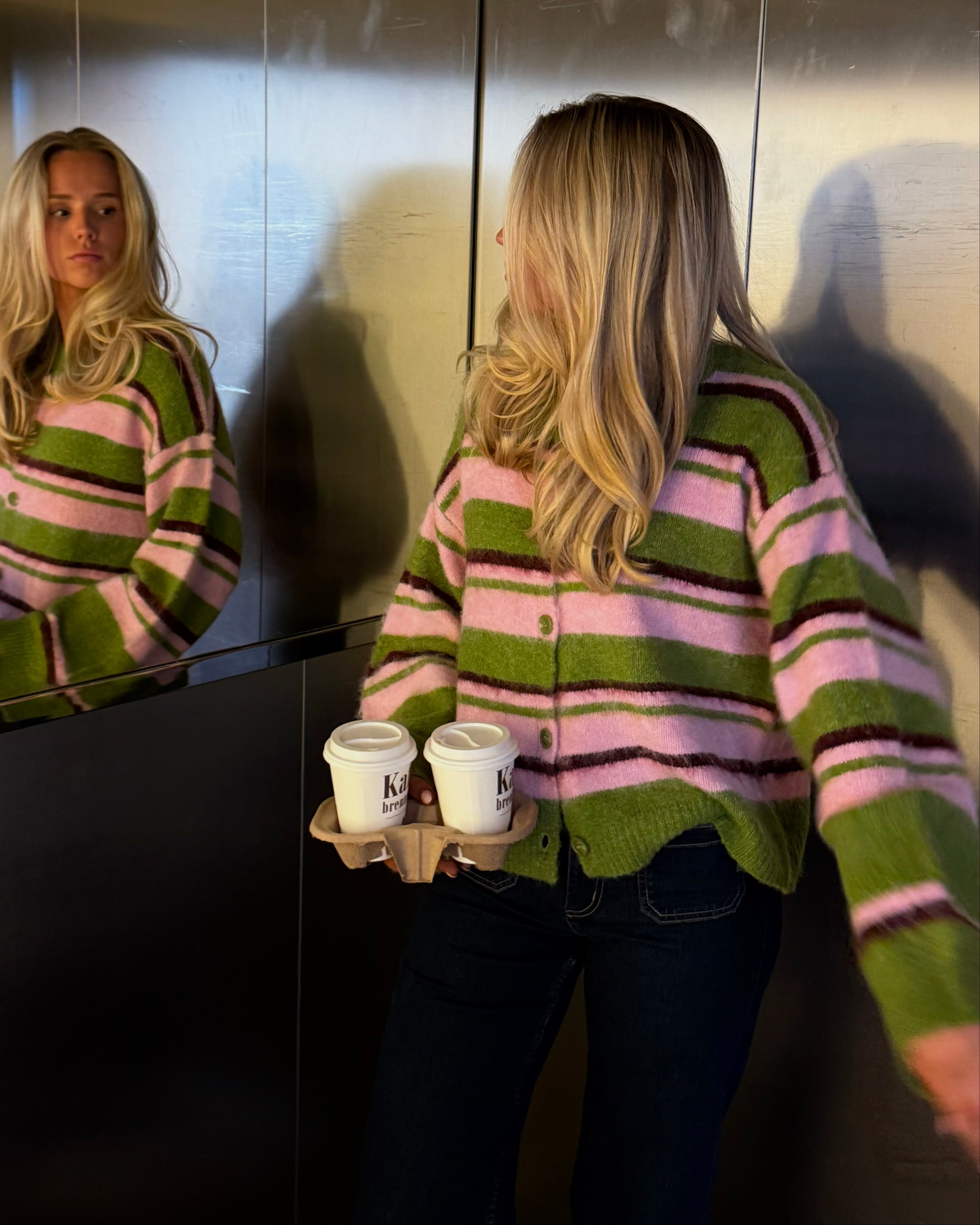 PCADA Knitted Cardigan - Woodbine