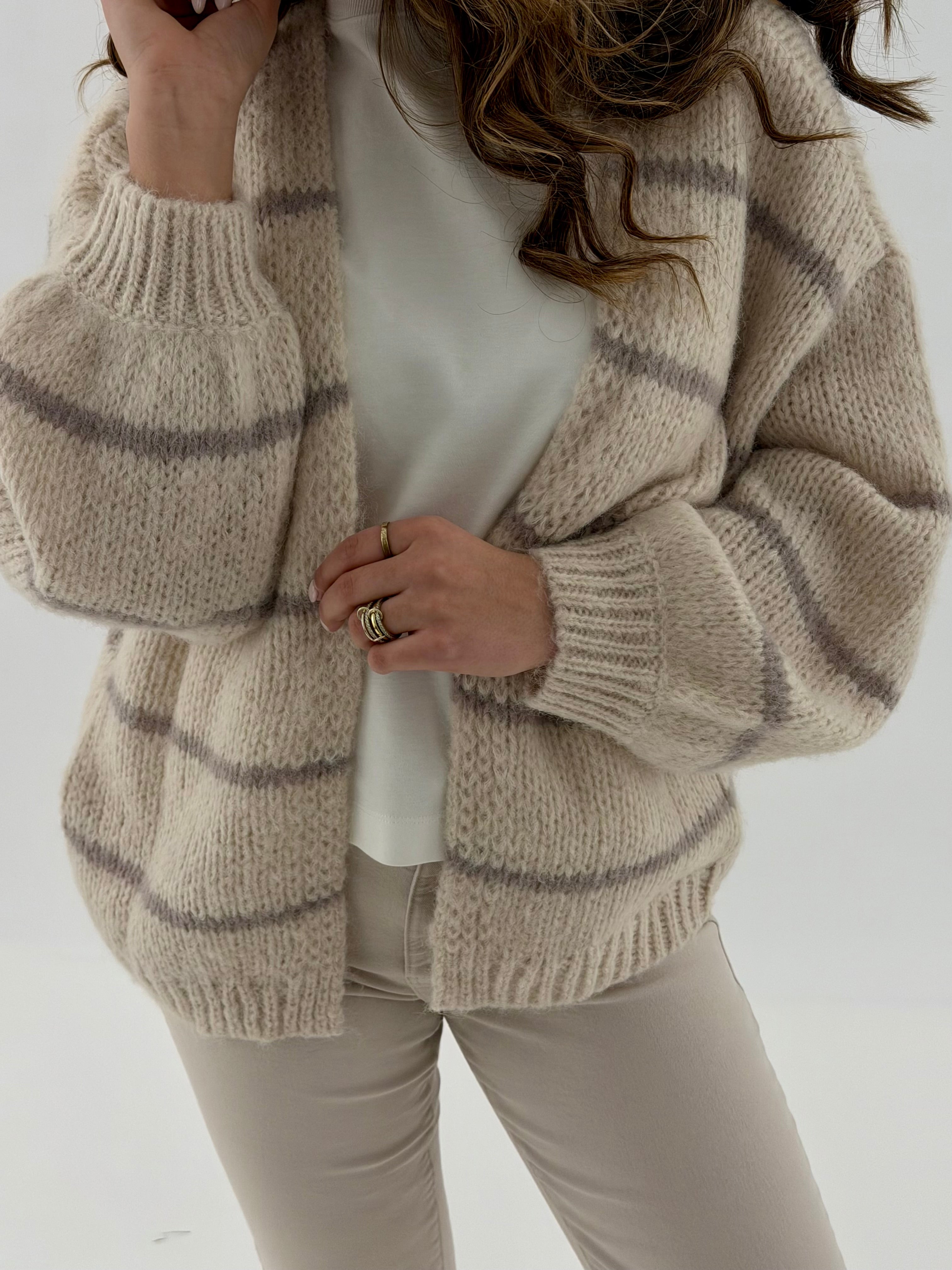 VMMAYBE Knit Cardigan - Birch