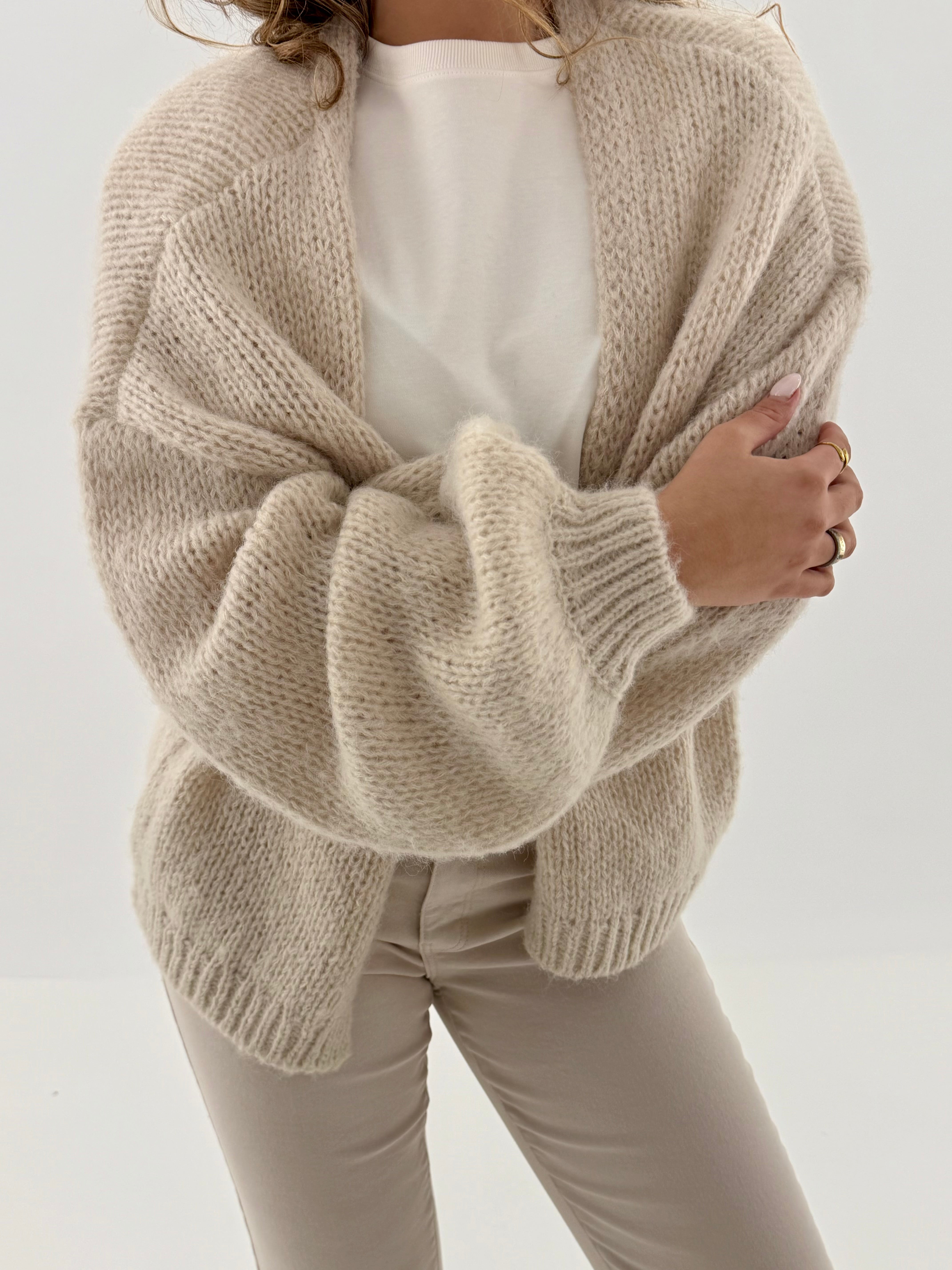 VMMAYBE Knit Cardigan - Birch