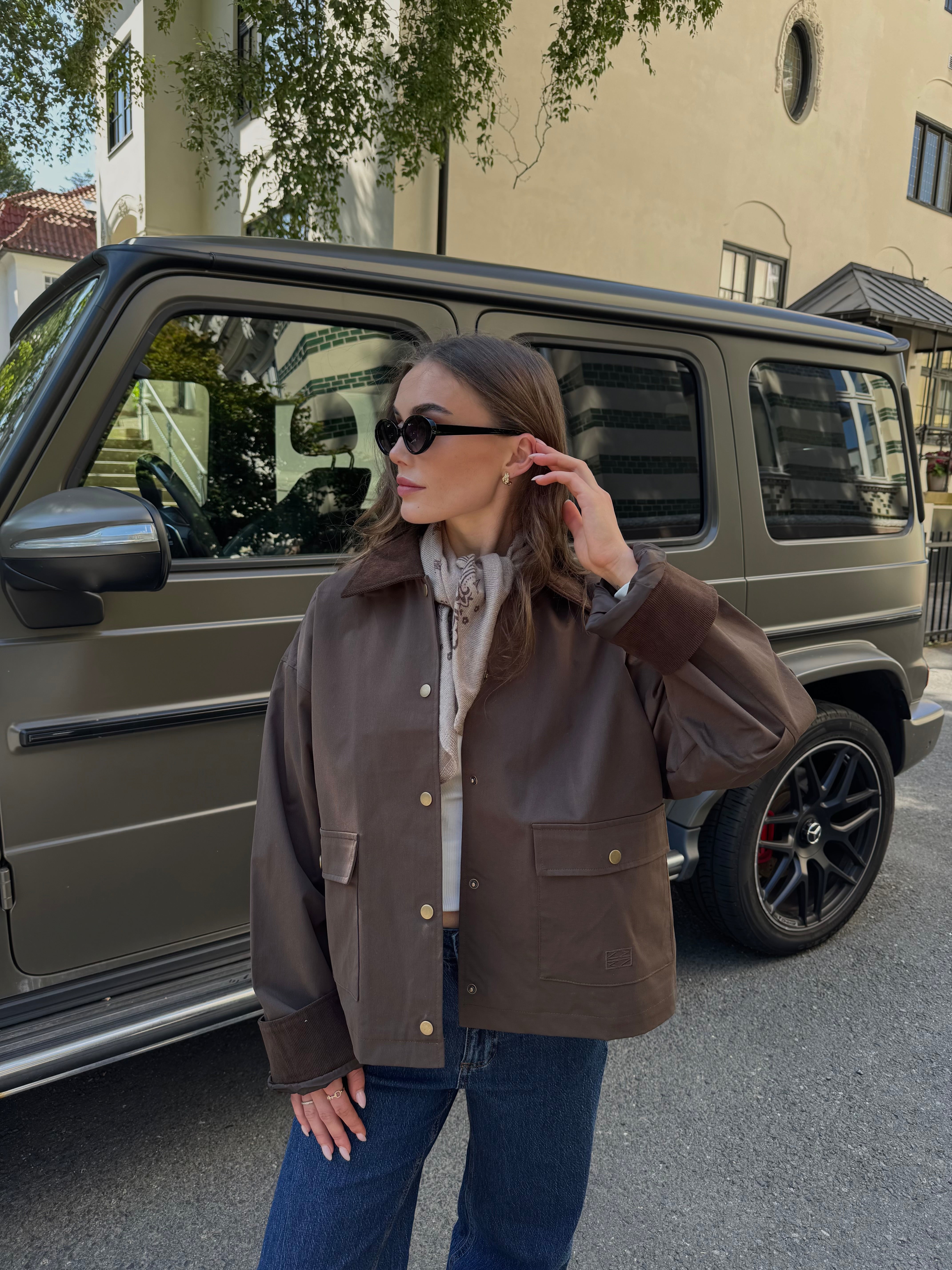 NMNORA Jacket - Chocolate Brown