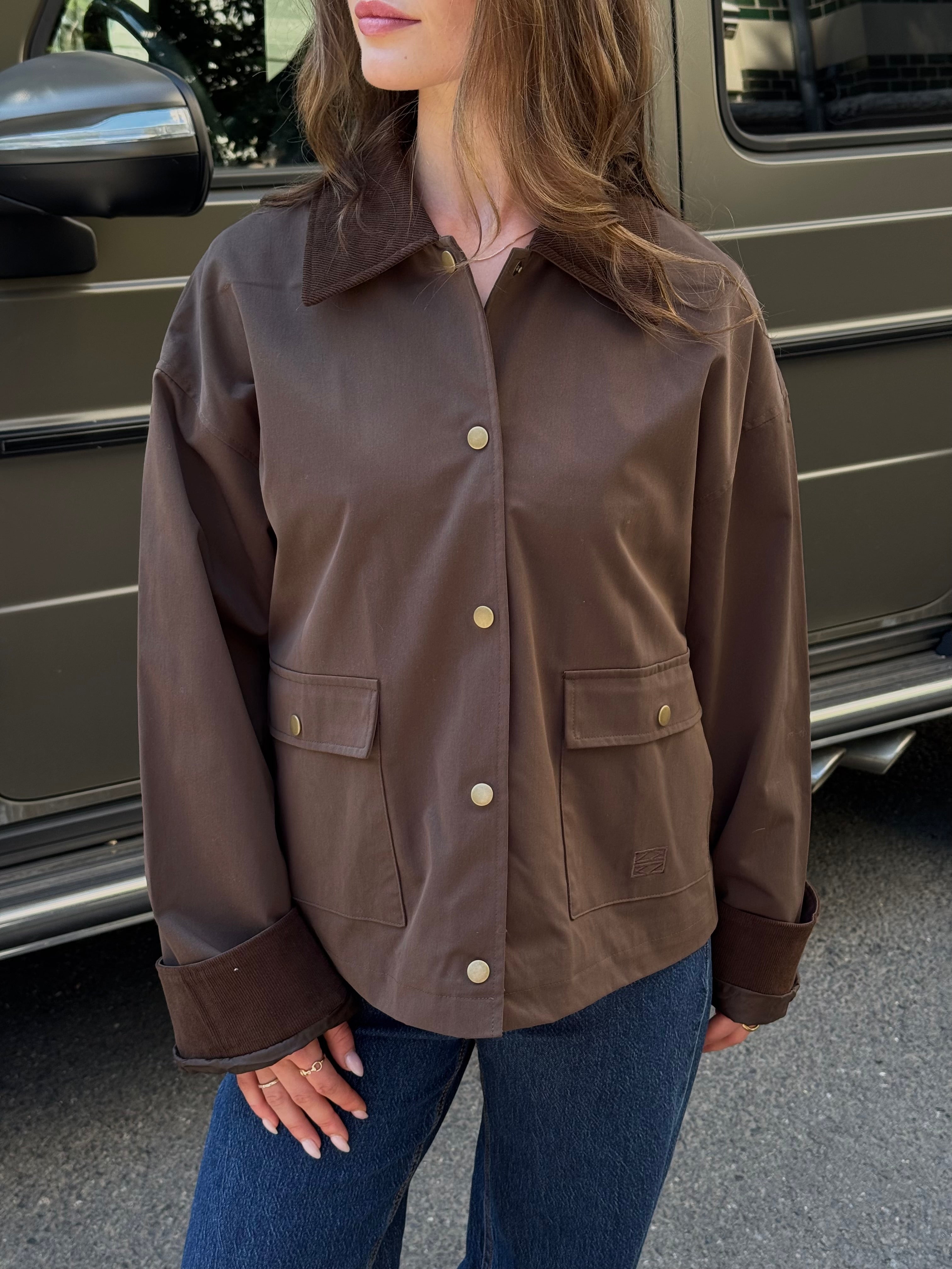 NMNORA Jacket - Chocolate Brown