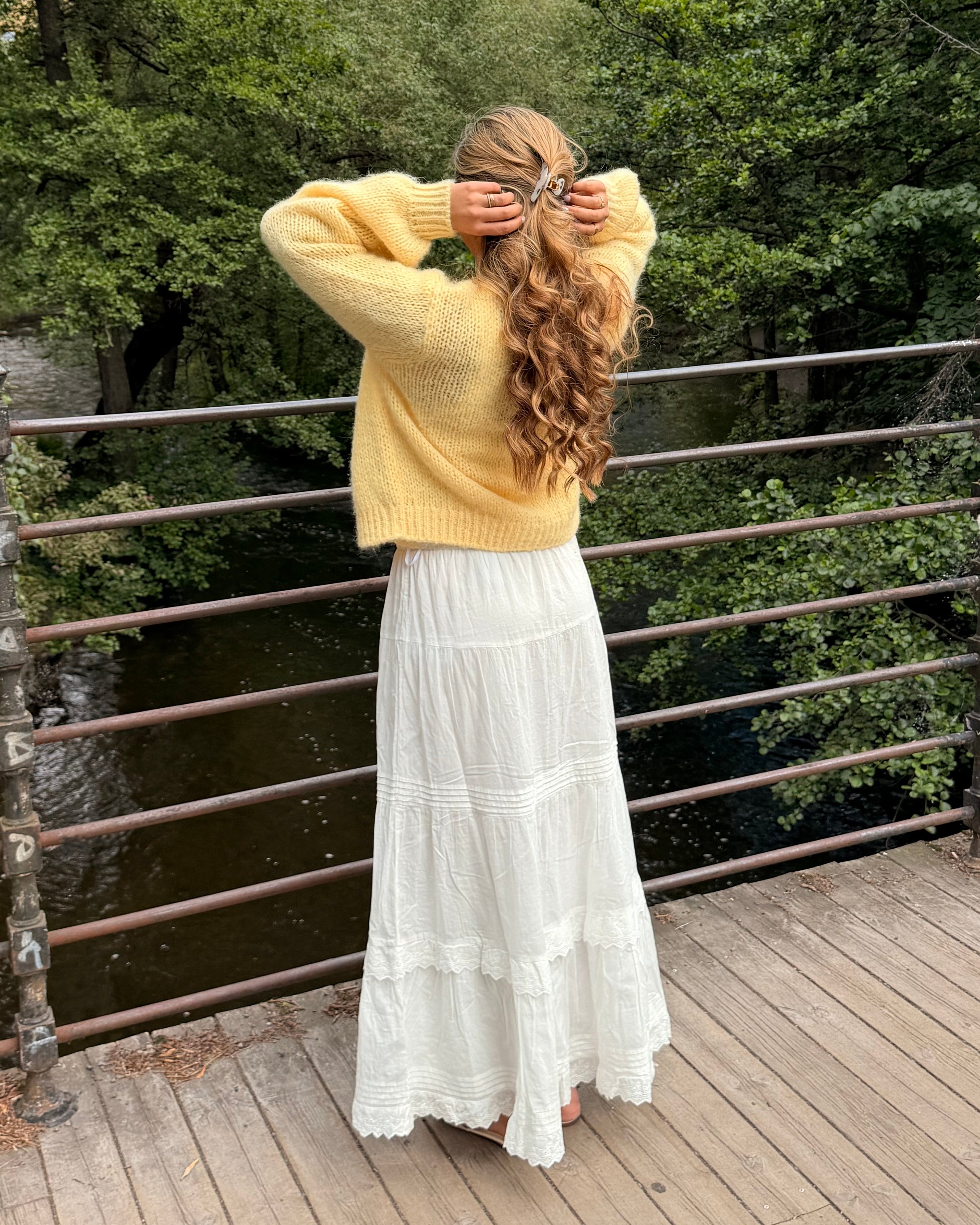VMWILO Knit Cardigan - Pale Banana