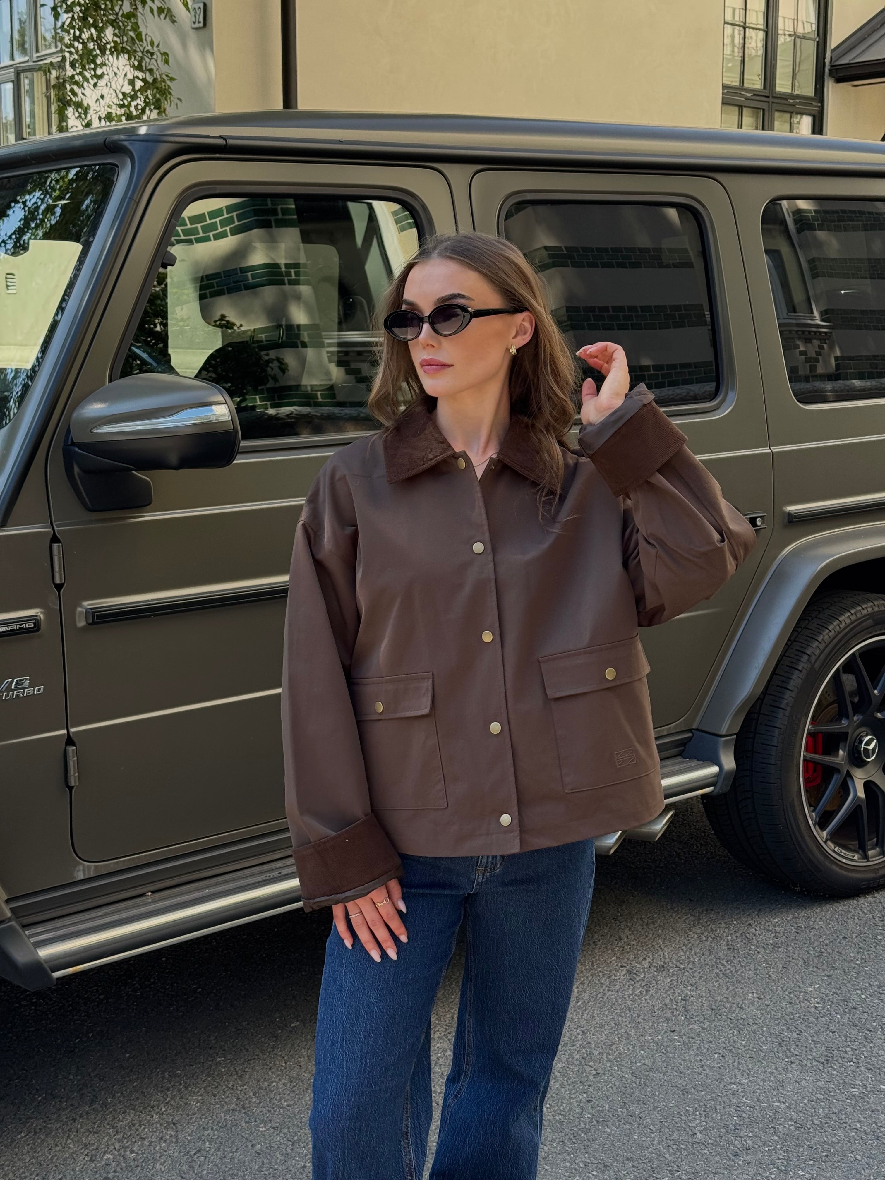 NMNORA Jacket - Chocolate Brown