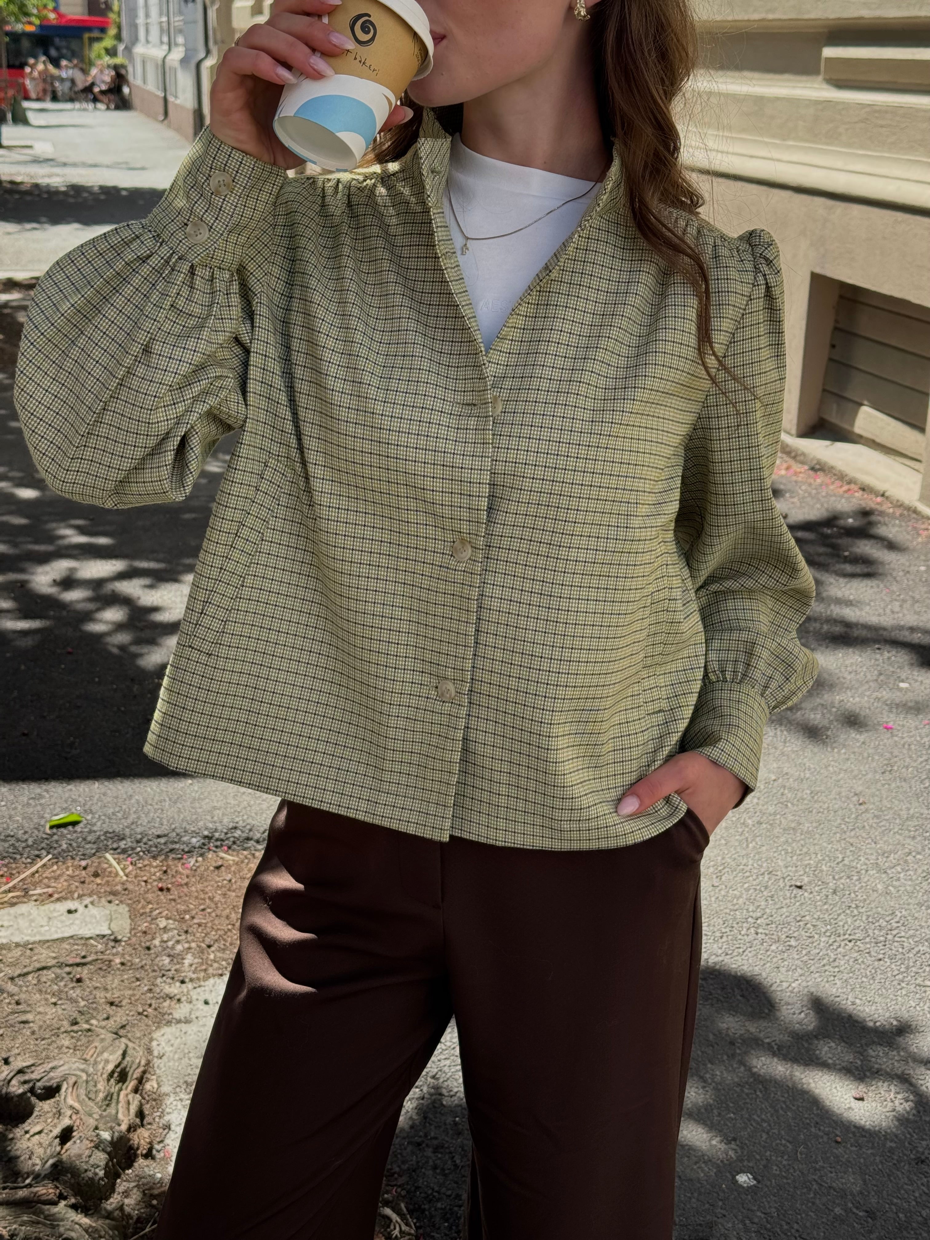 VMBRIAR Shirt - Split Pea