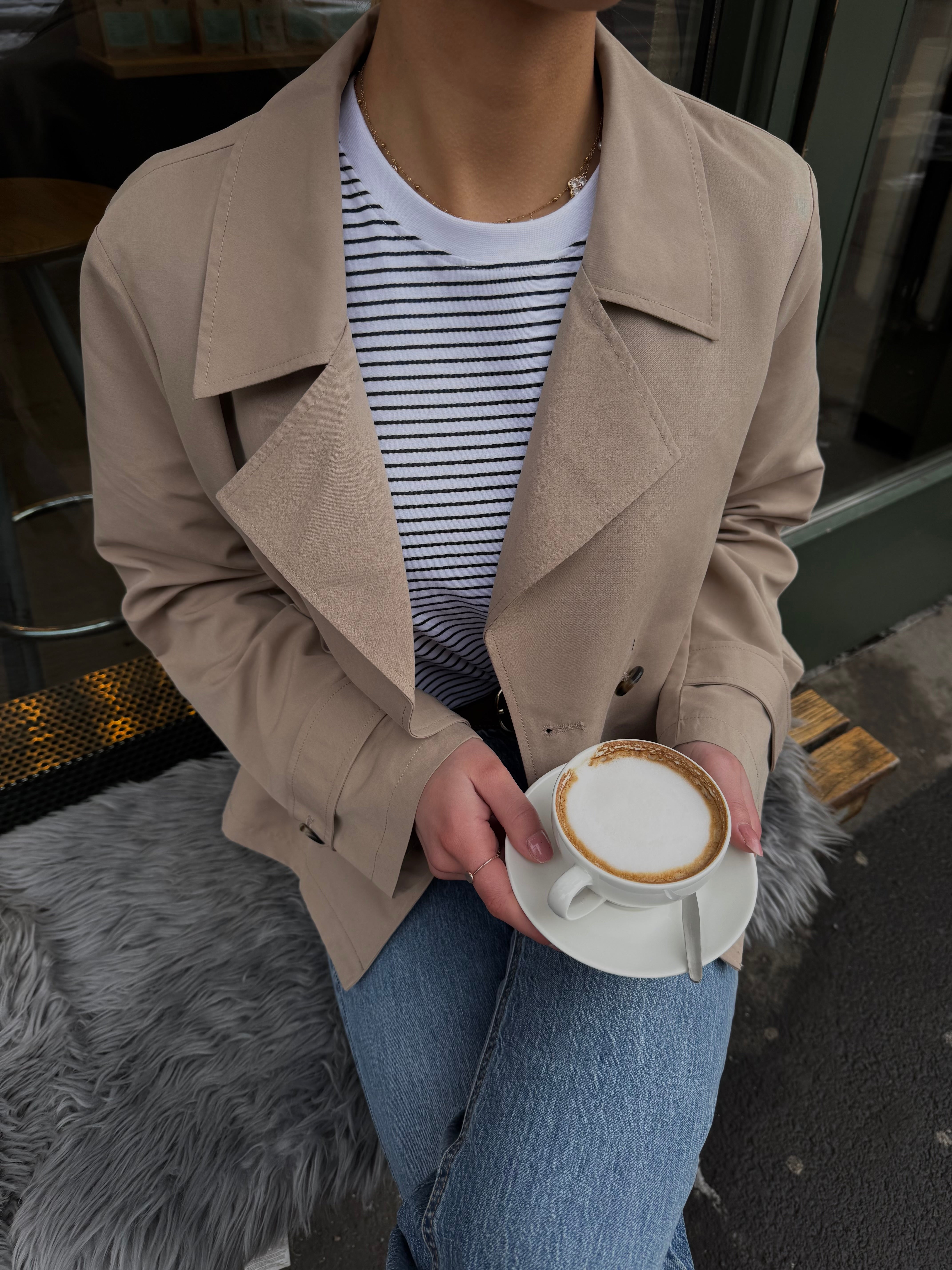 VMCHLOEMIA Jacket - Silver Mink