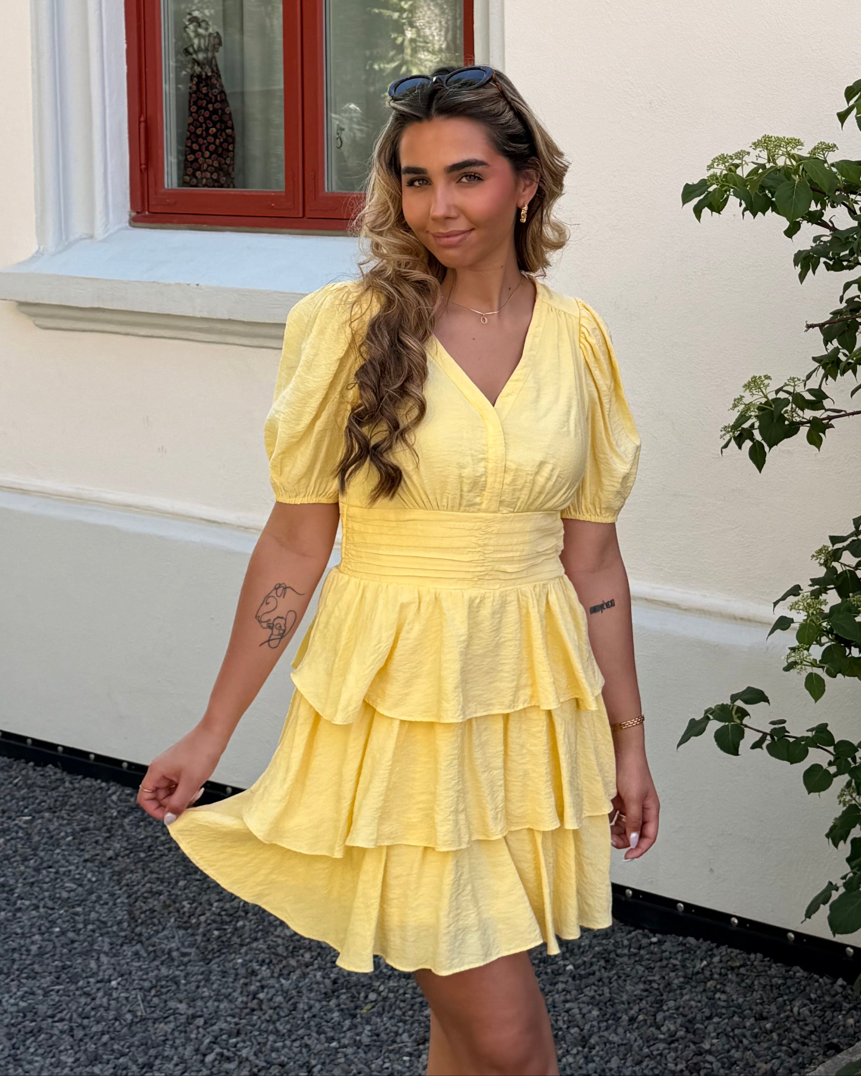 VMLISE Short Dress - Golden Haze
