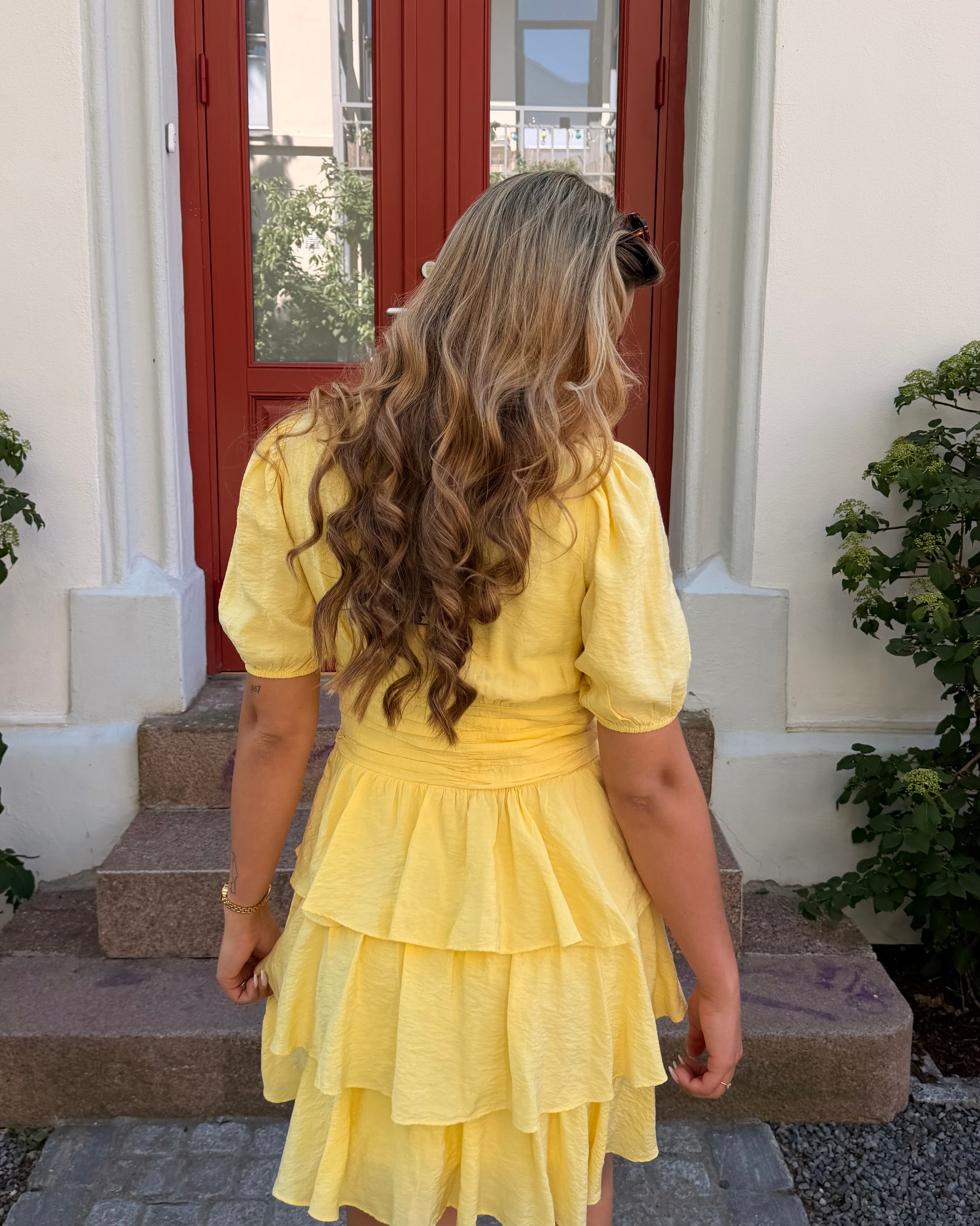 VMLISE Short Dress - Golden Haze