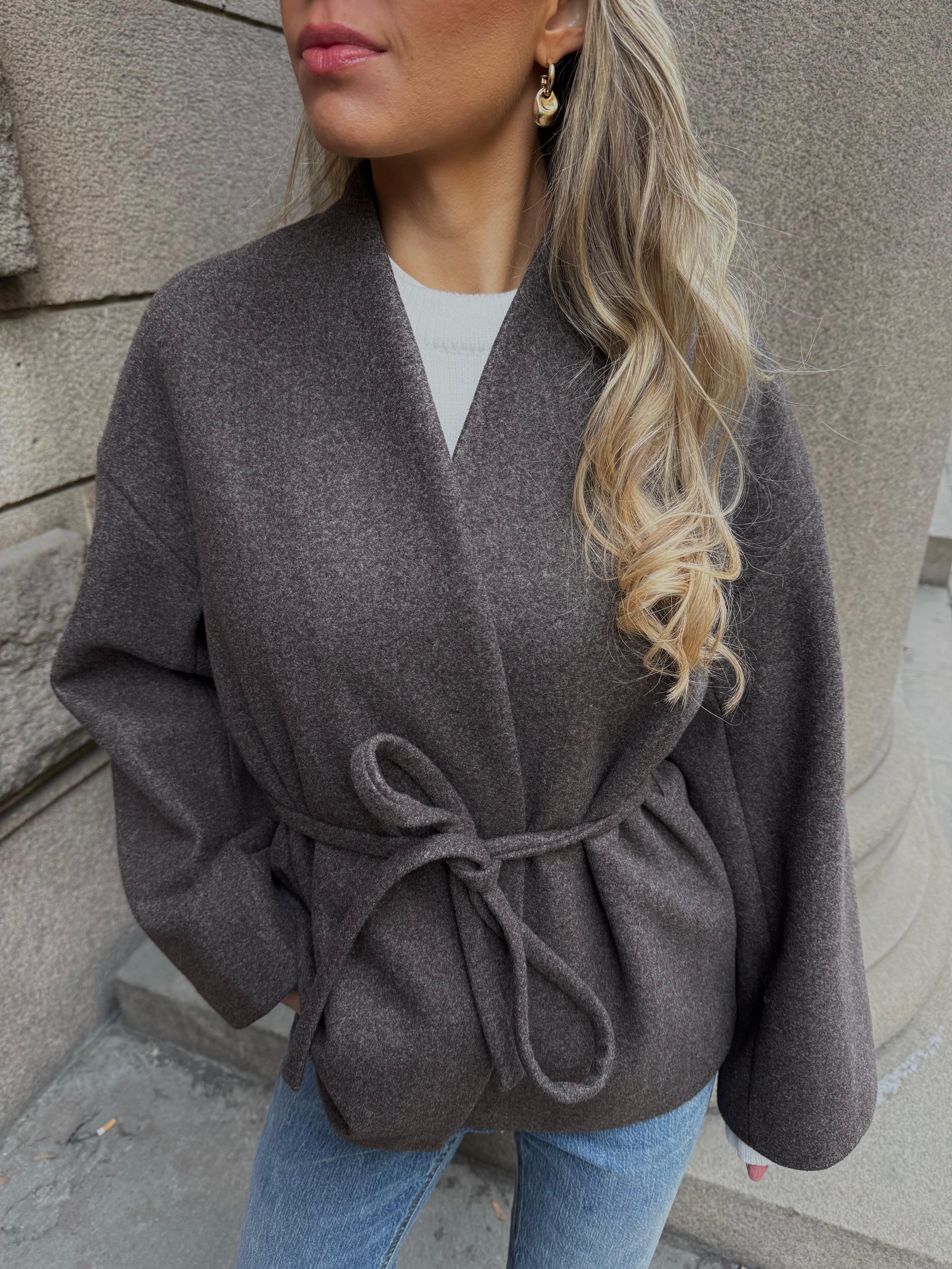 AWSIJINA Jacket - Coffee Bean