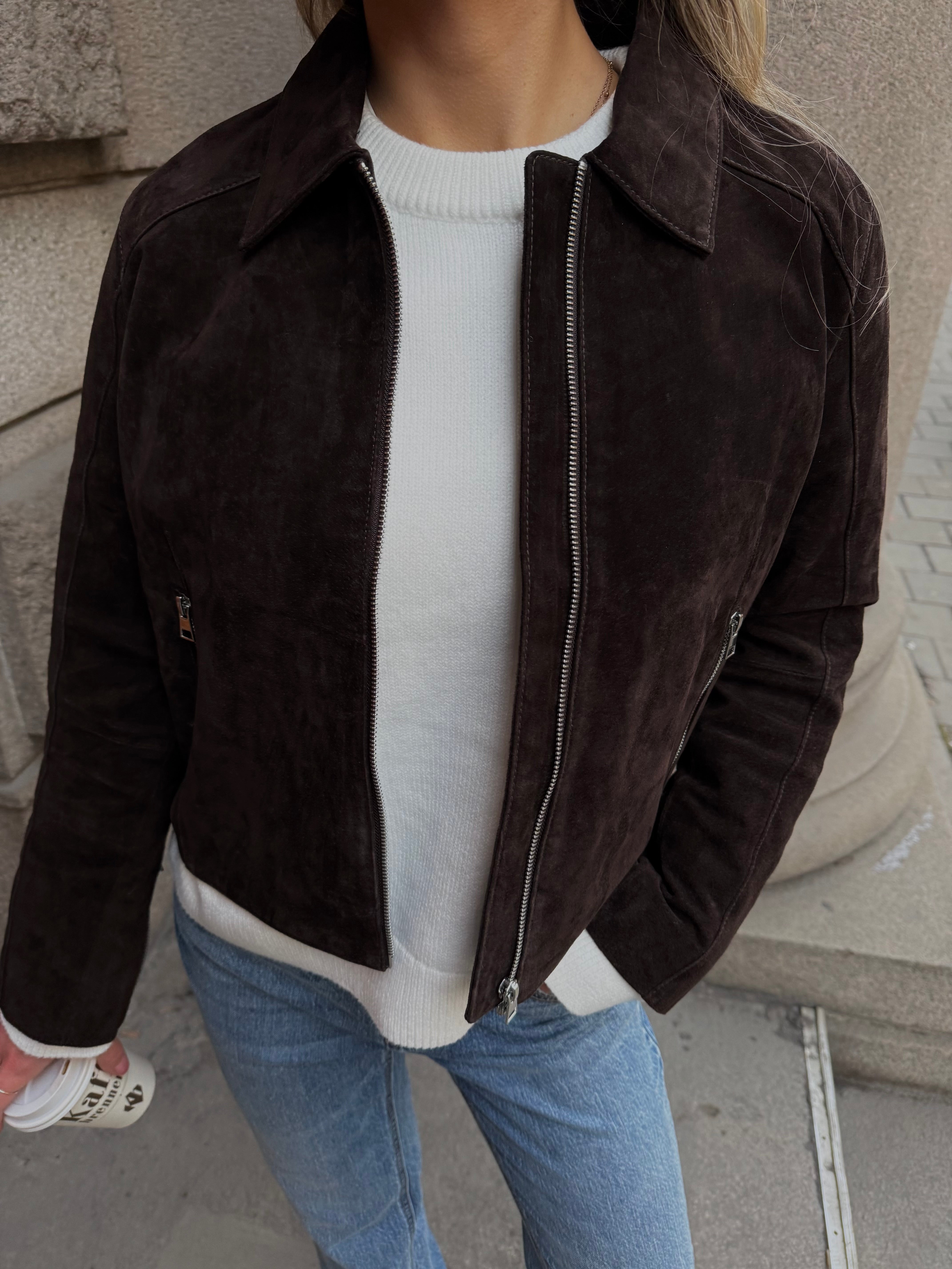 VMJANICEJADE Jacket - Chocolate Torte