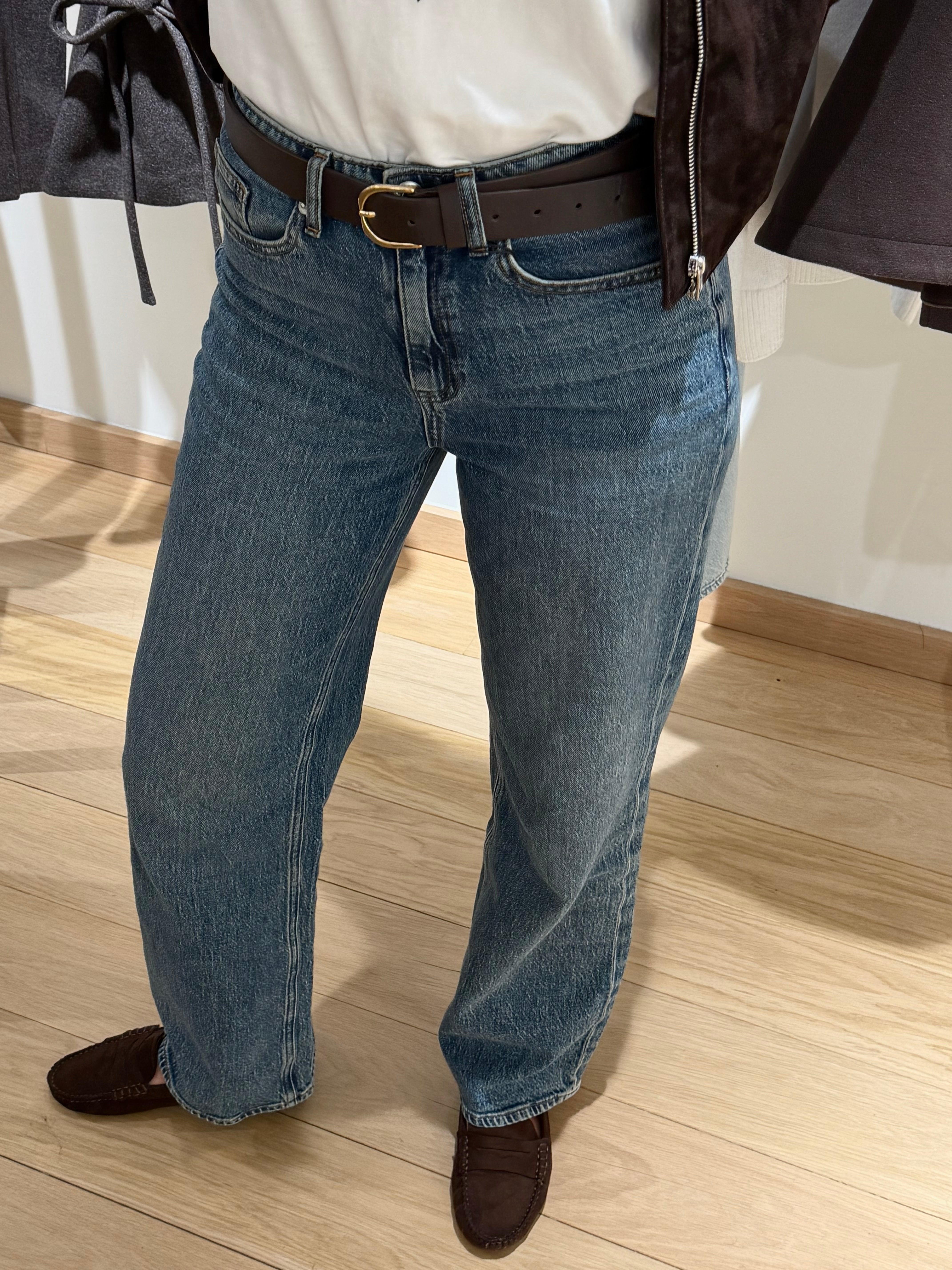 VMTESSA Wide Jeans - Medium Blue Tinted Denim