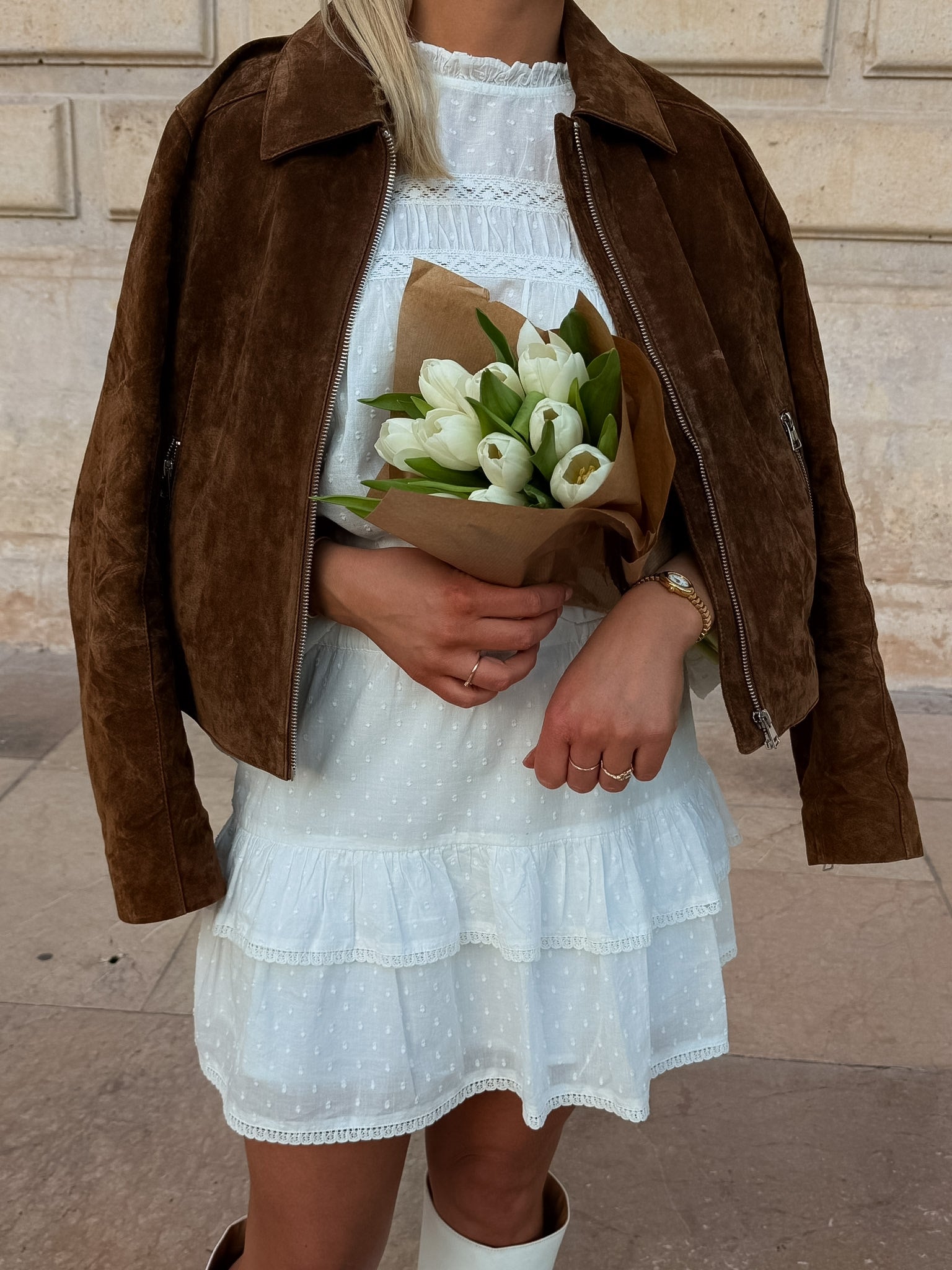 VMJANICEJADE Jacket - Cognac