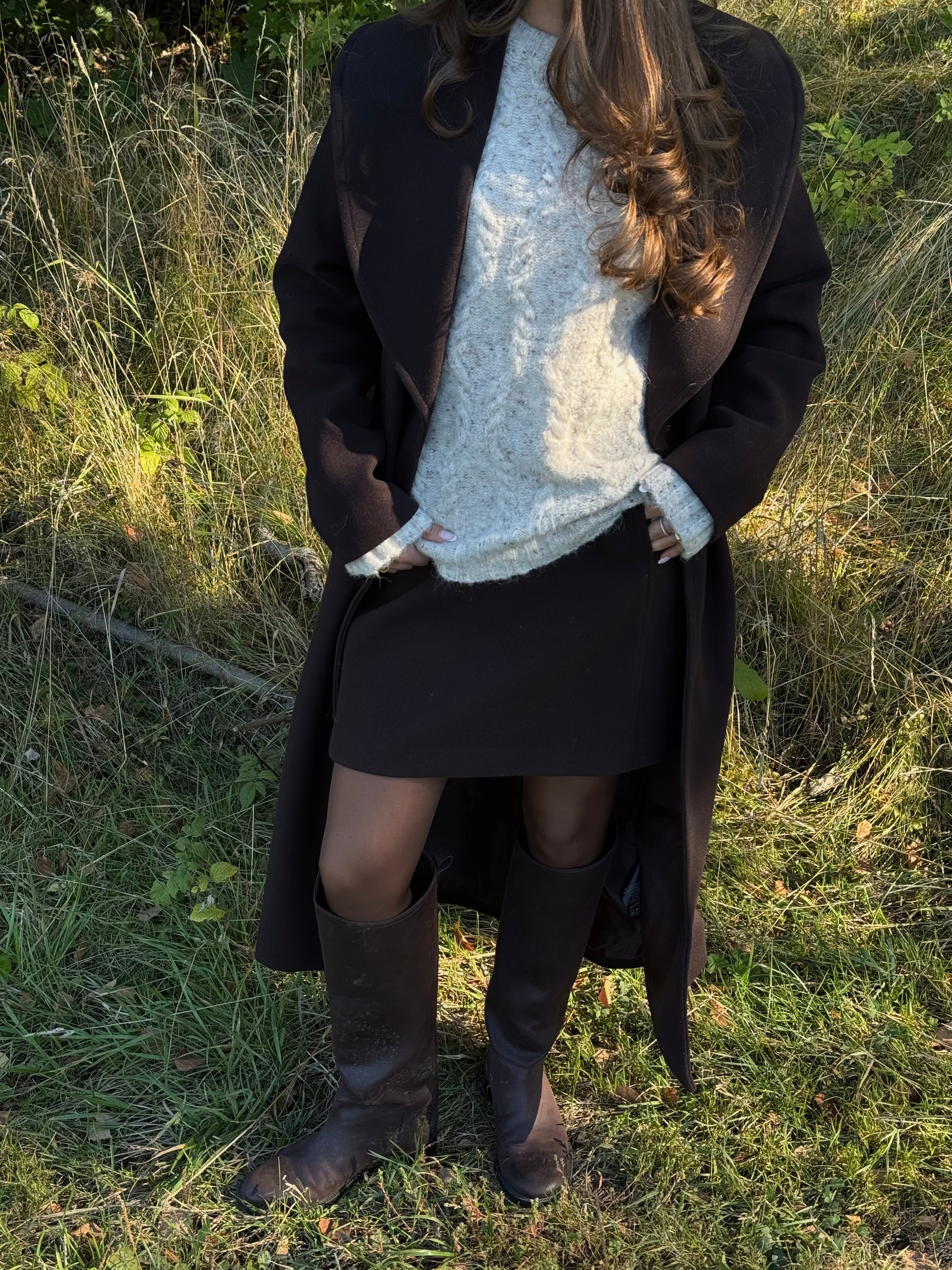 VMFORTUNEALLISON Short Skirt - Chocolate Torte