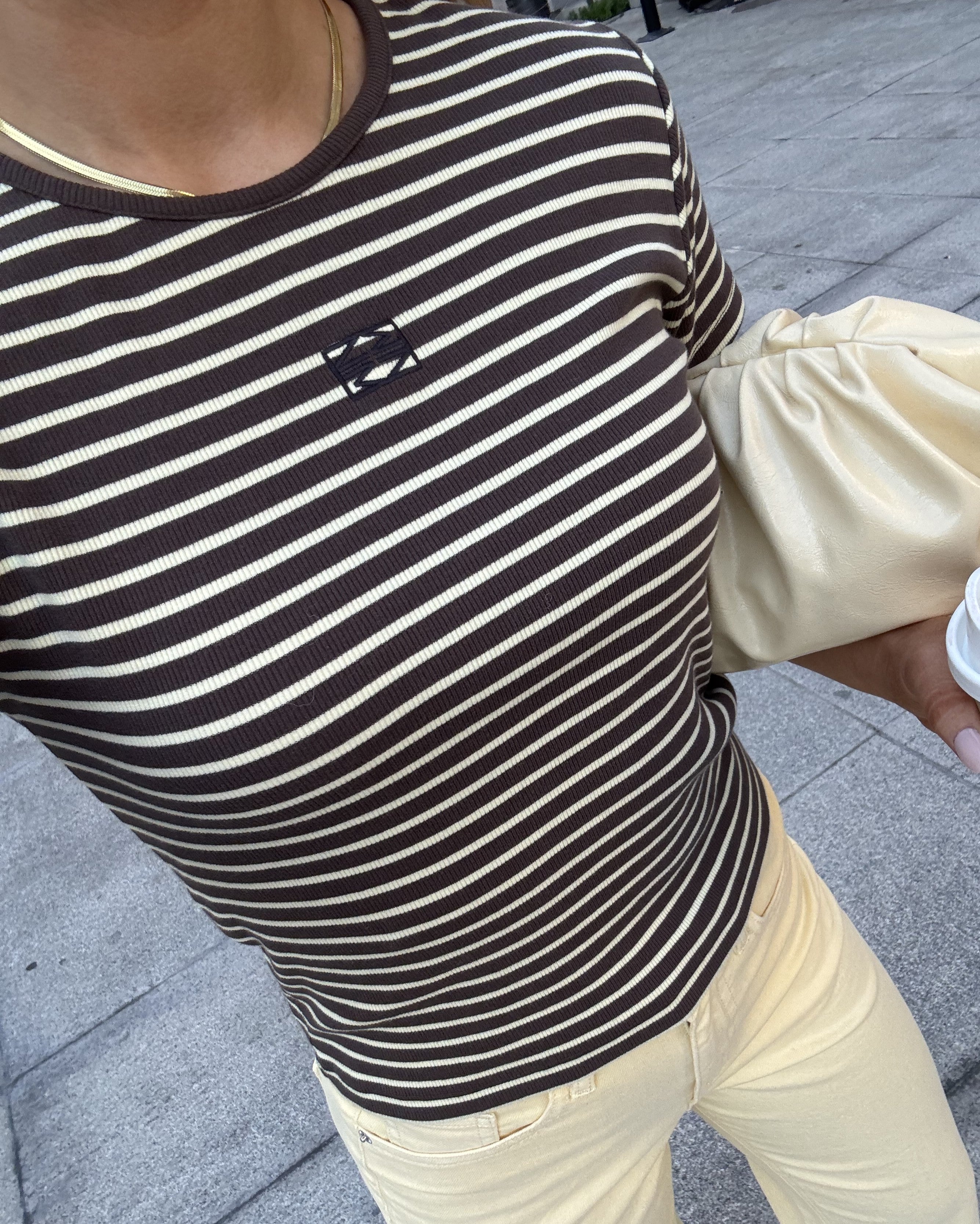 NMJUDY T-Shirt - Chocolate Brown