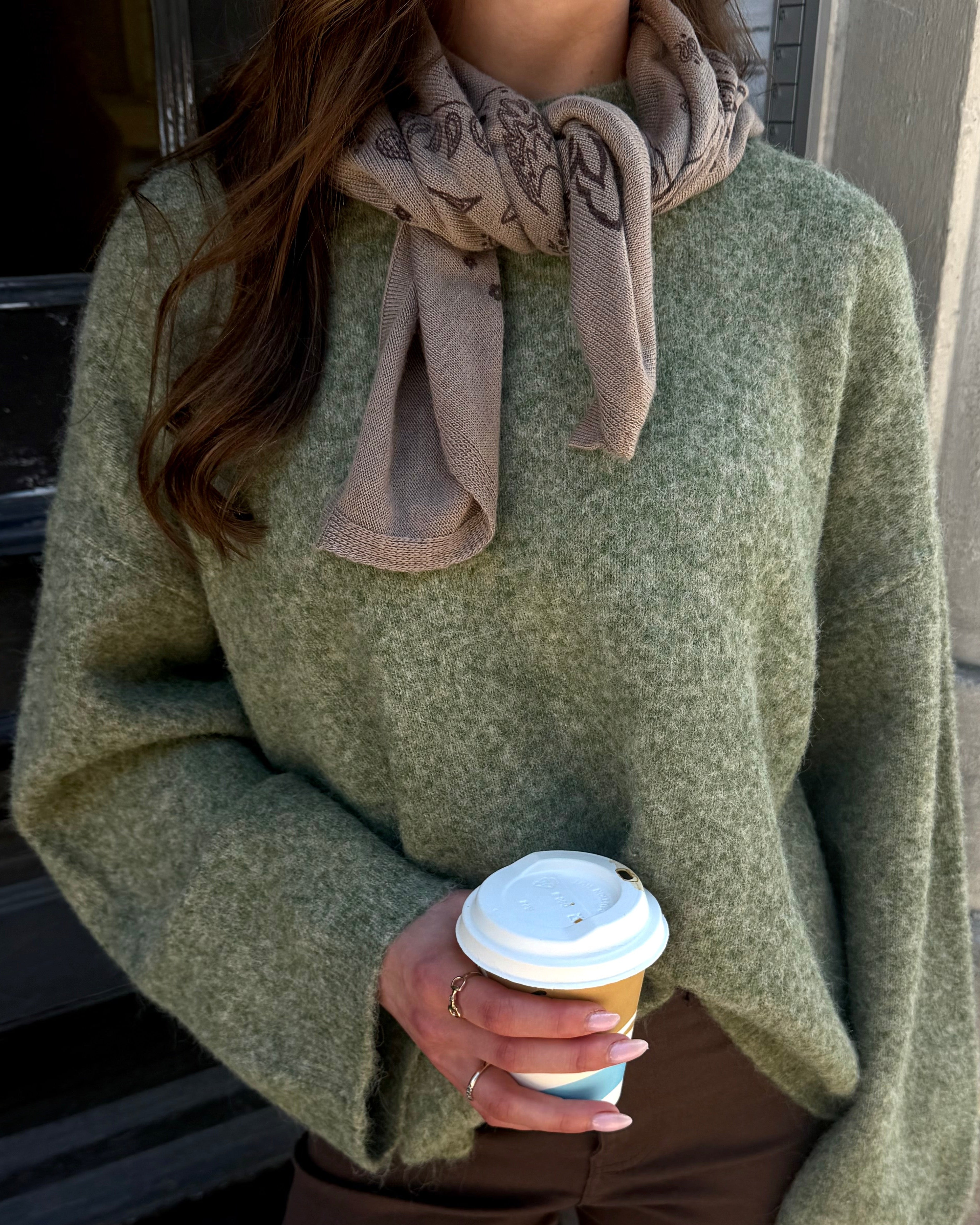PCNOVIS Scarf - Morel
