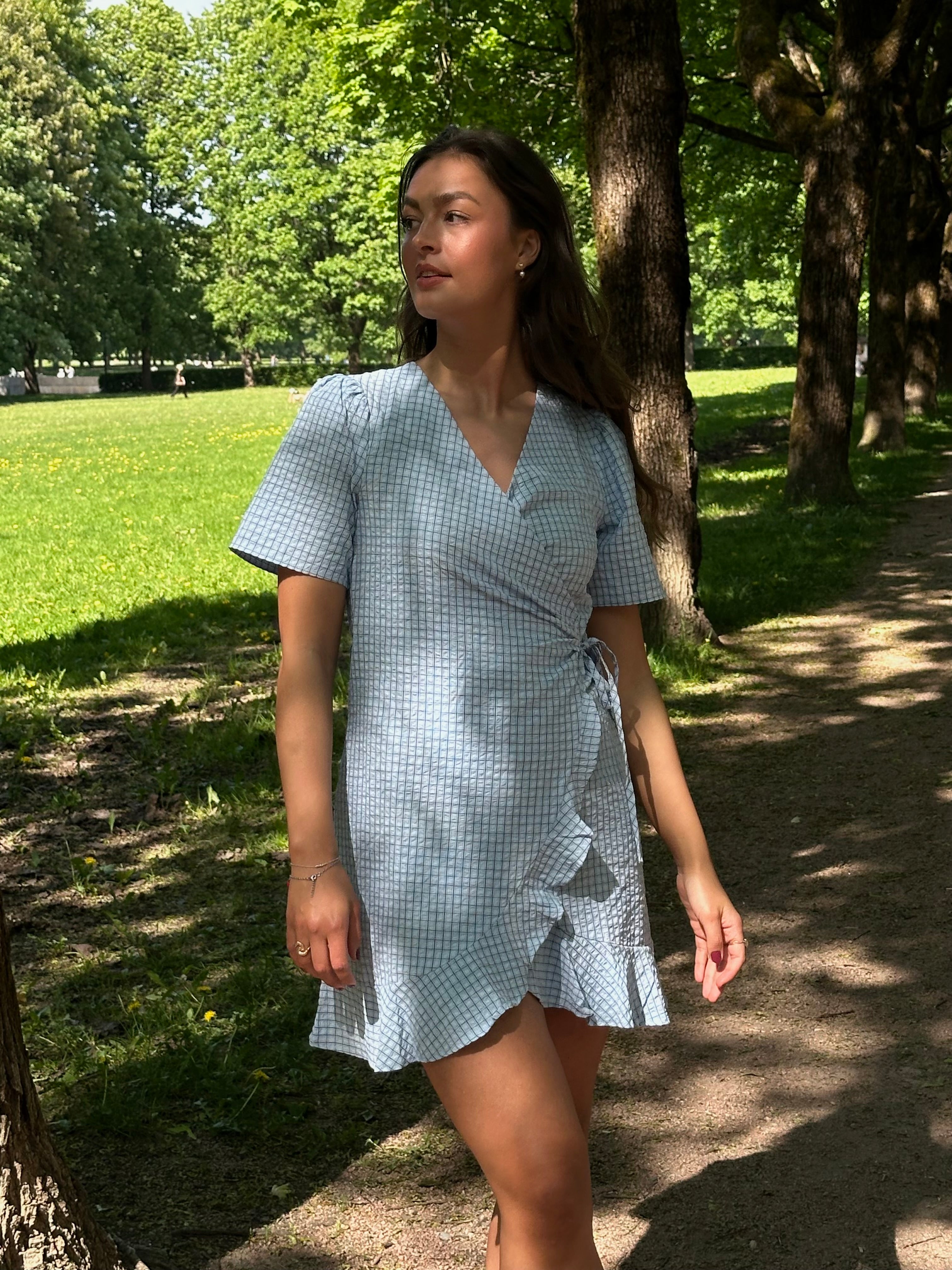 PCLULLU Short Dress - Cashmere Blue