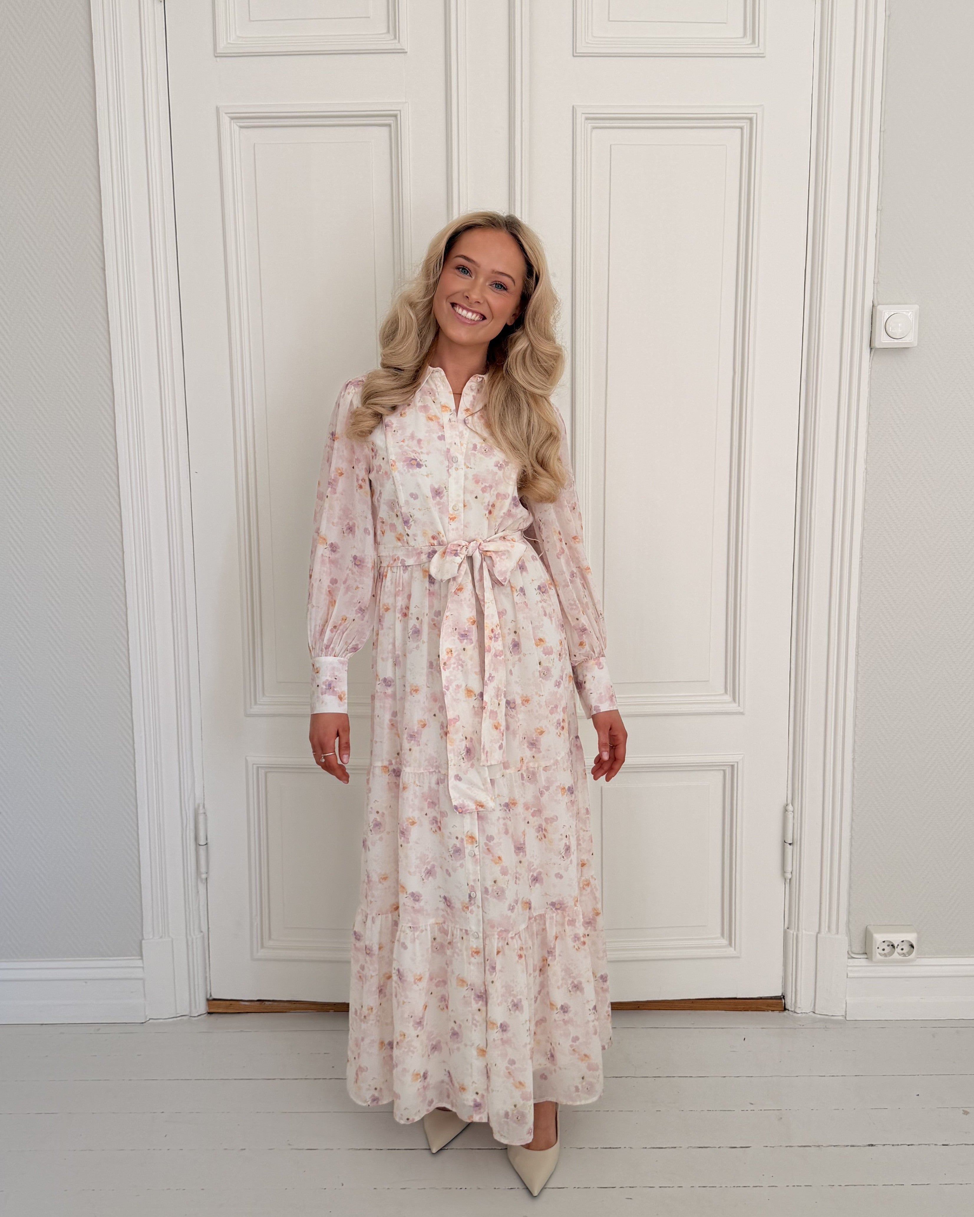 AWTALIHA SHIRT DRESS - Birch