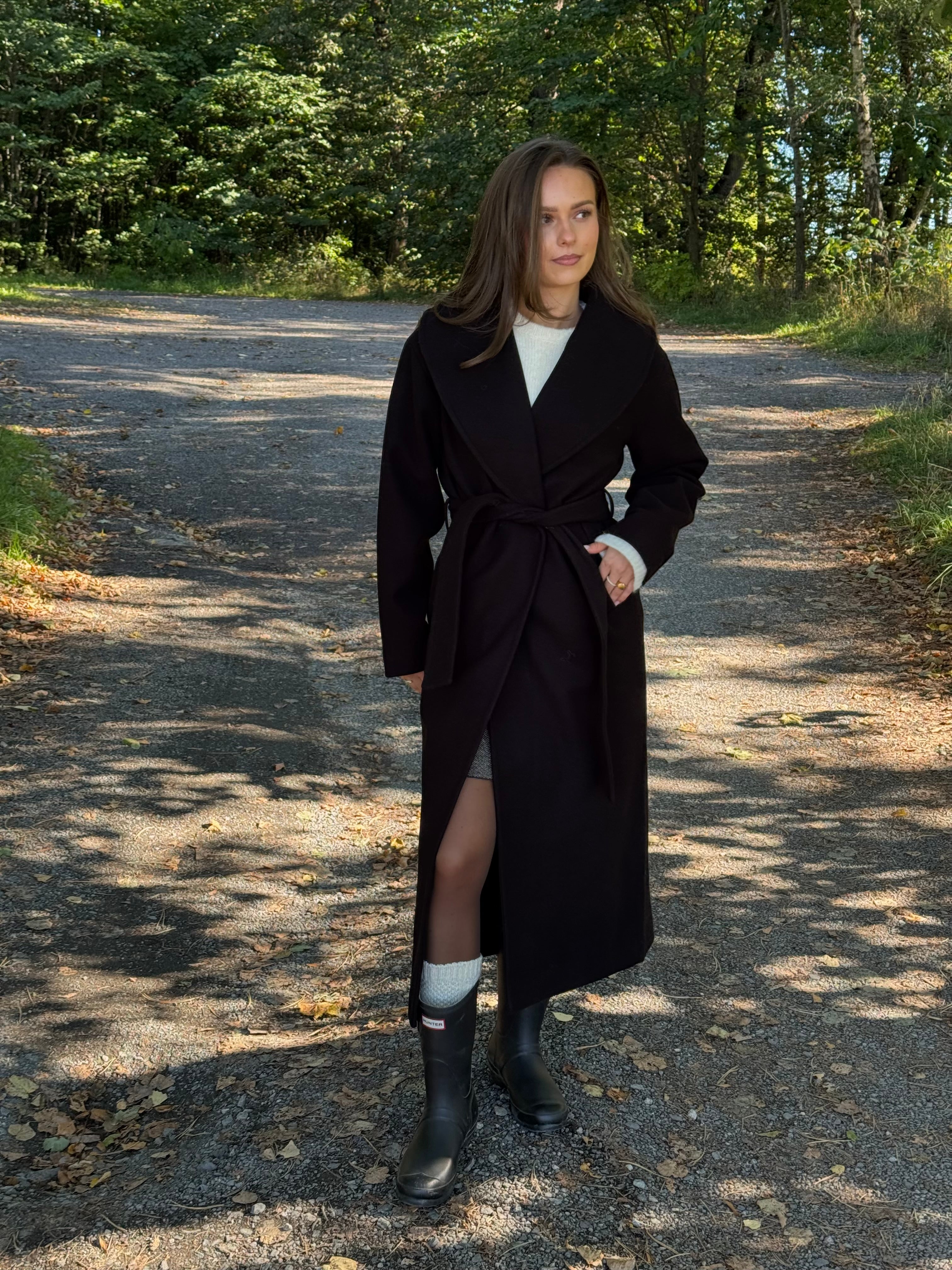 VMANNE Coat - Black