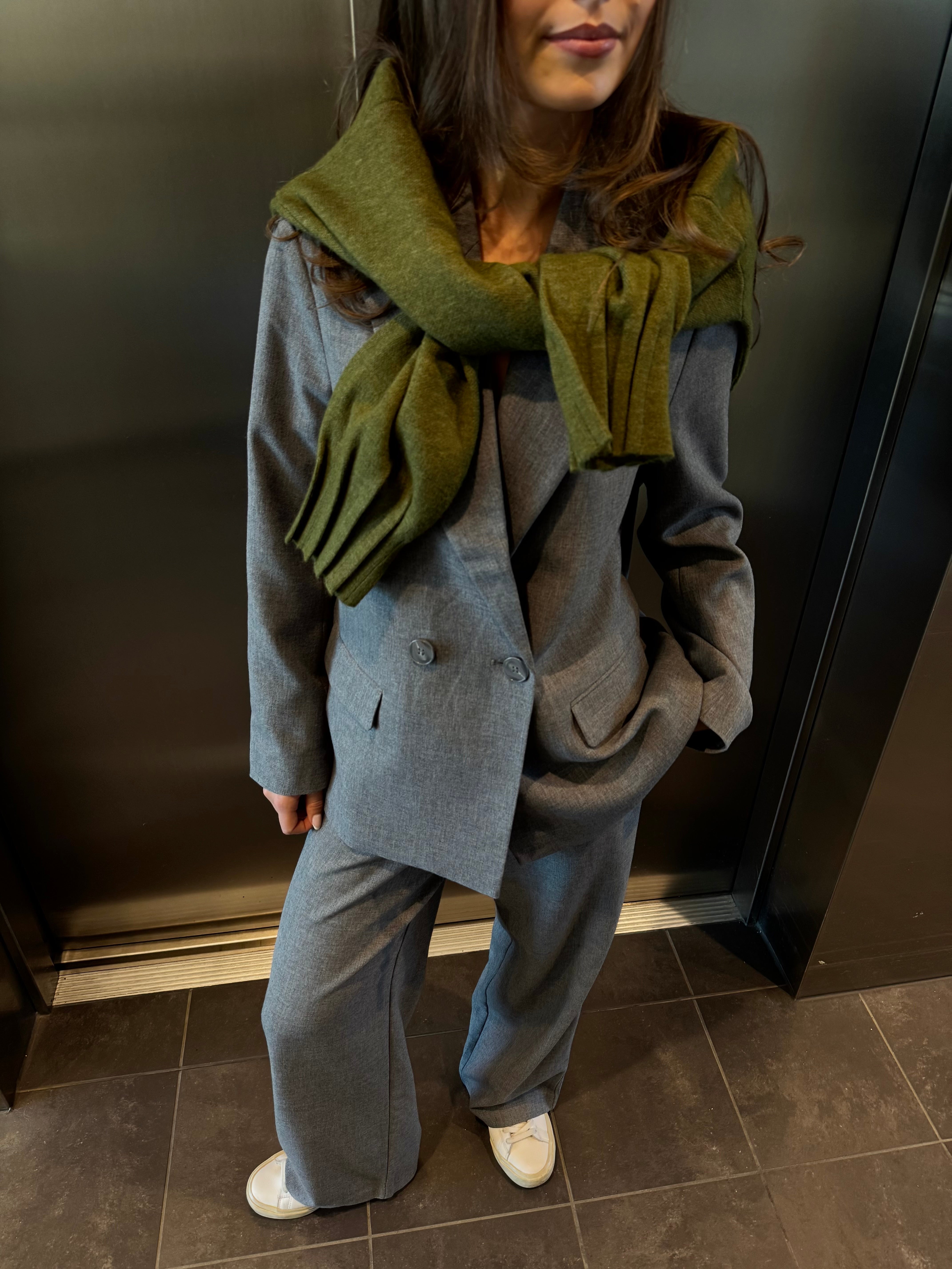 VMBESTIE Blazer - Medium Grey Melange