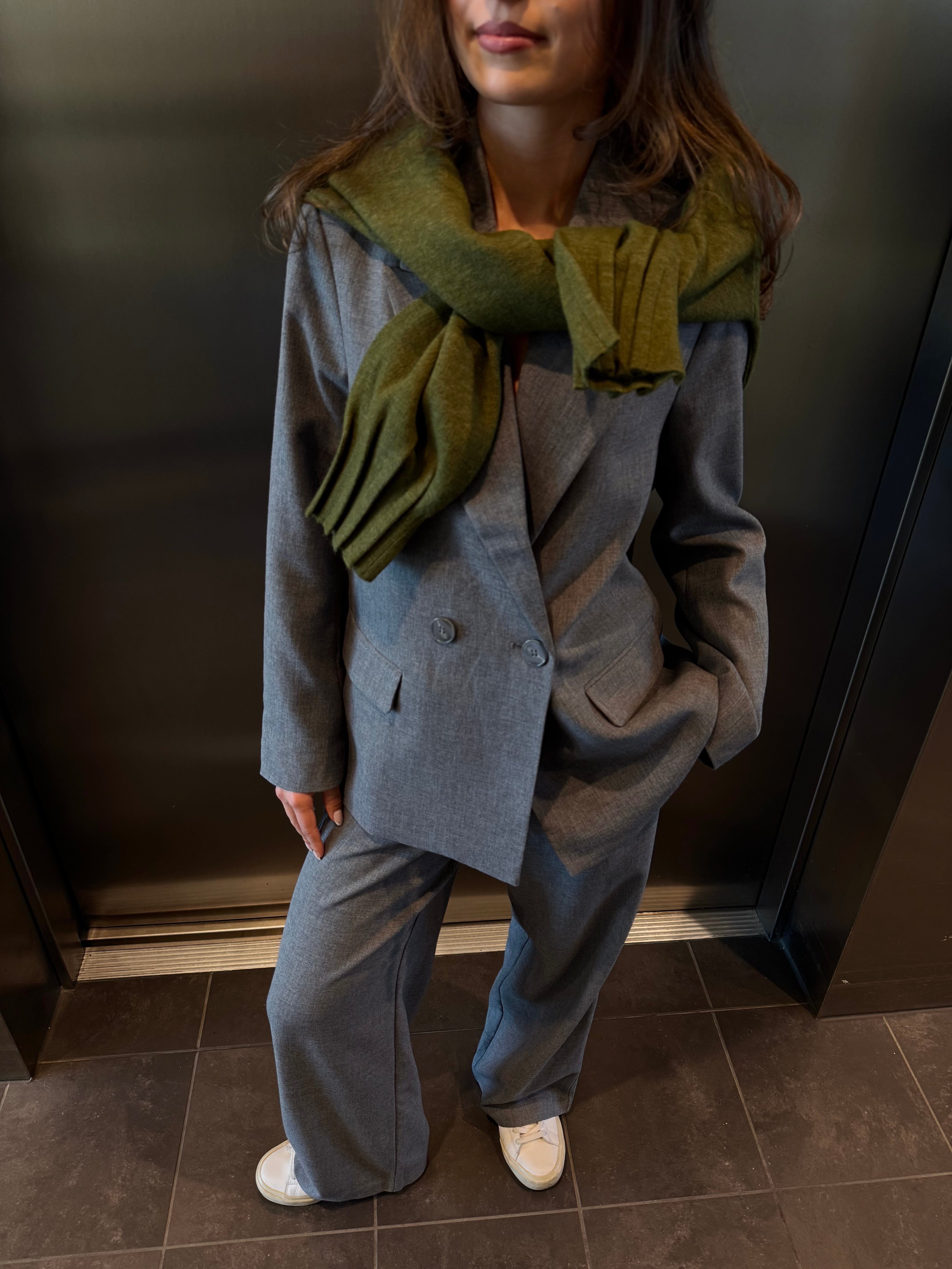 VMBESTIE Blazer - Medium Grey Melange
