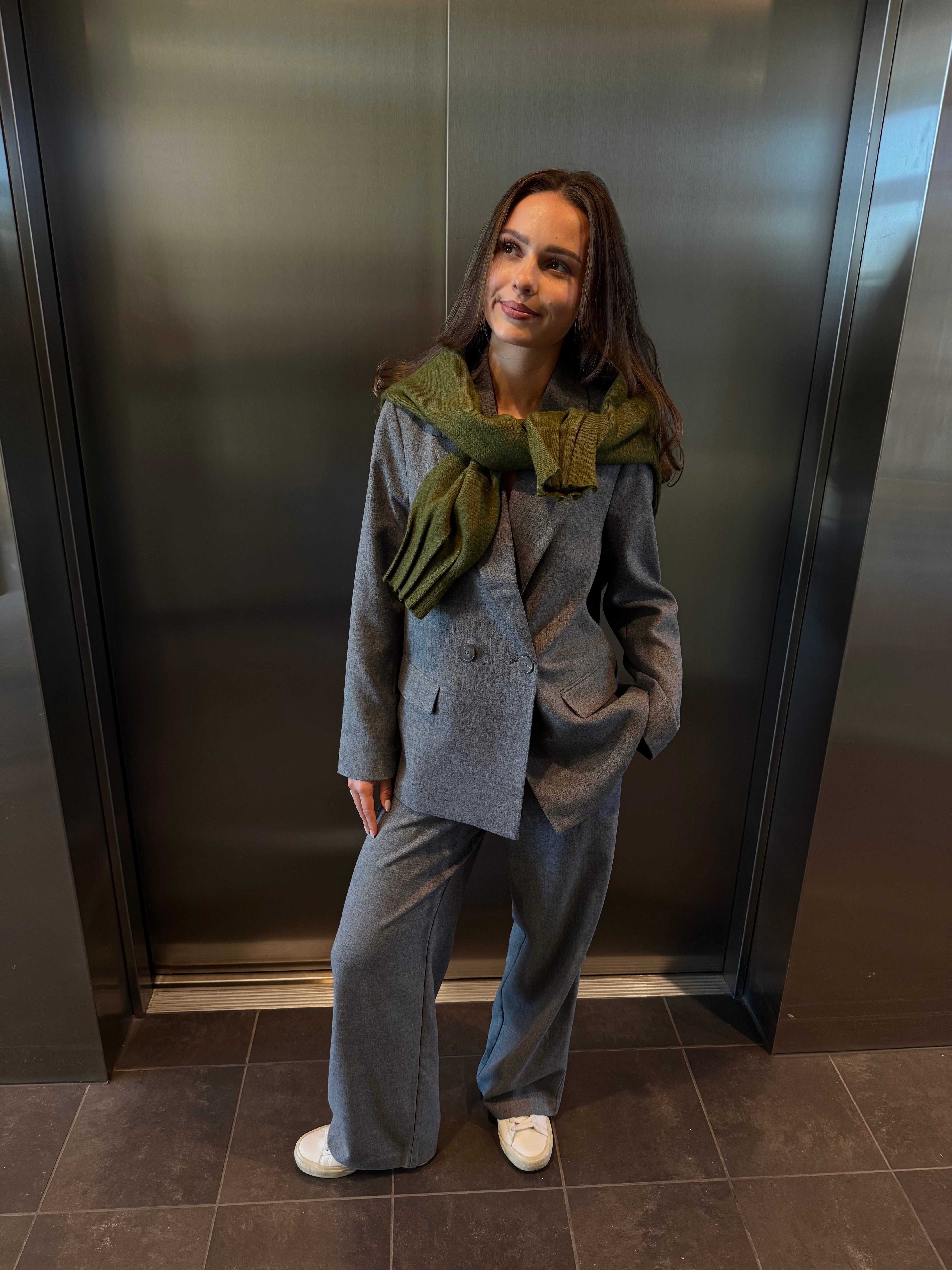 VMBESTIE Blazer - Medium Grey Melange