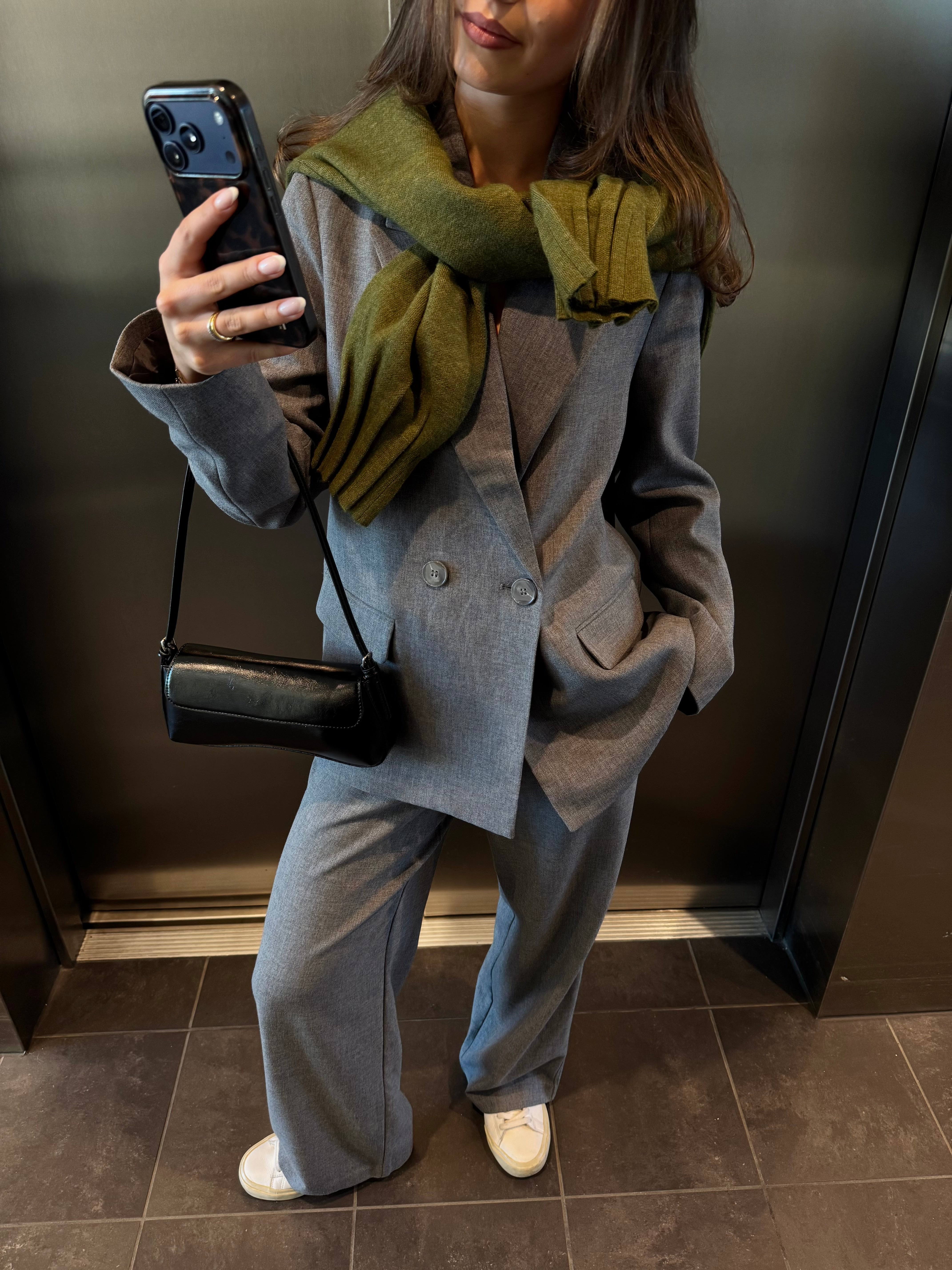 VMBESTIE Blazer - Medium Grey Melange