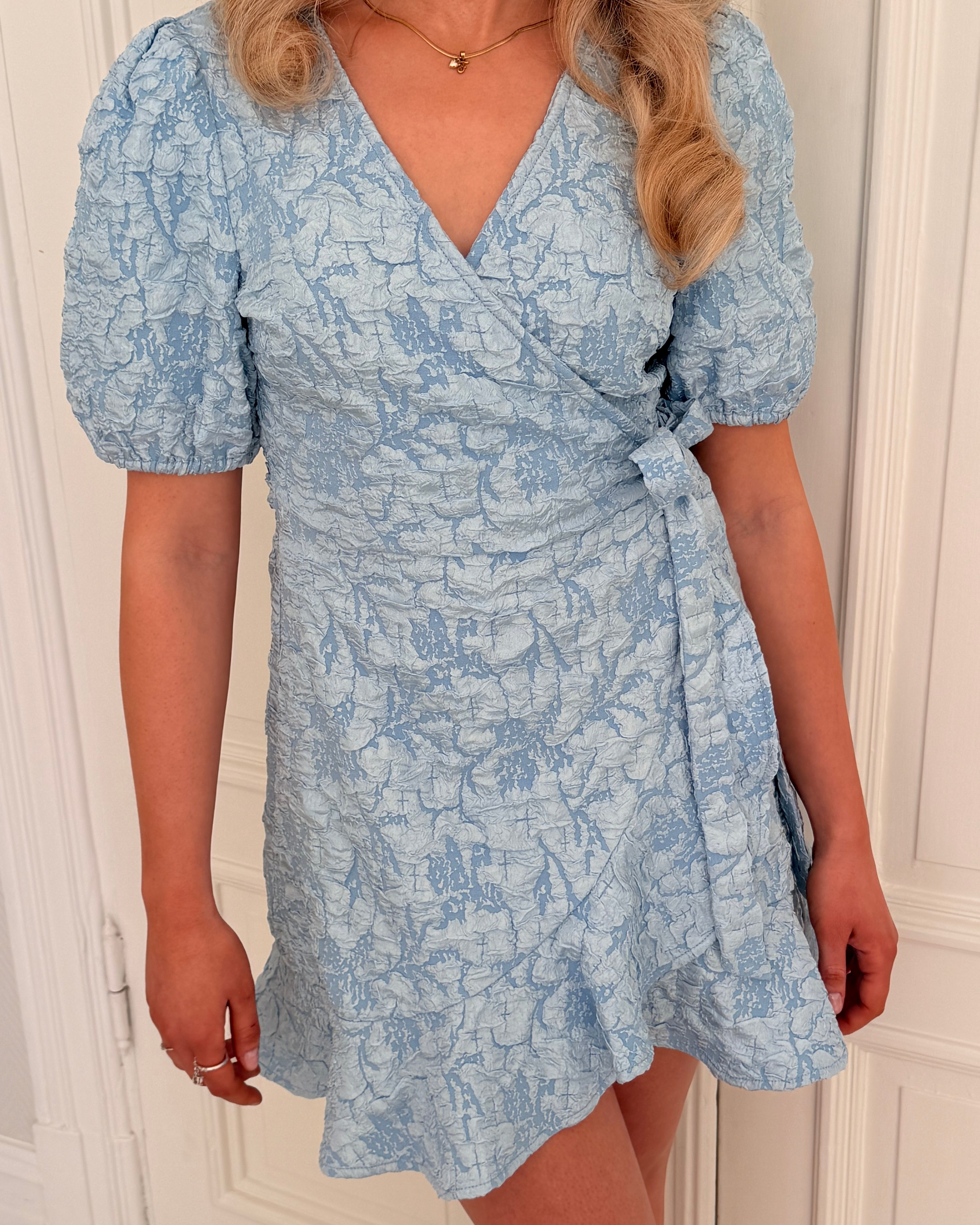PCGRETCHEN Short Dress - Cashmere Blue