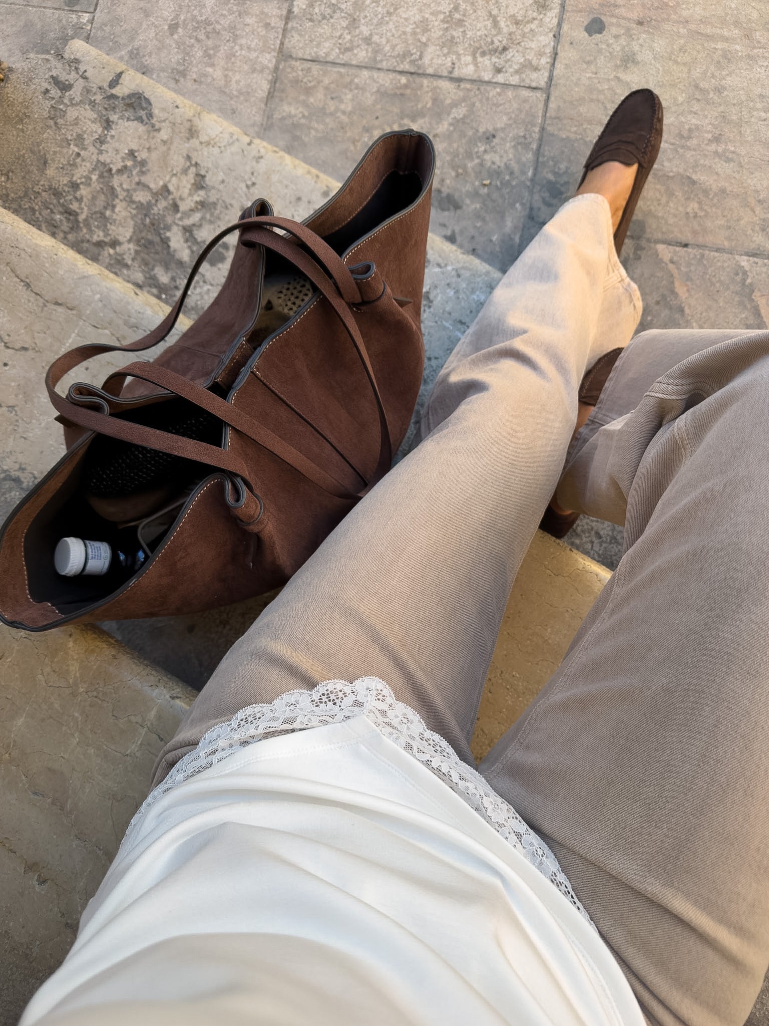 VMTESSA Jeans - Silver Mink