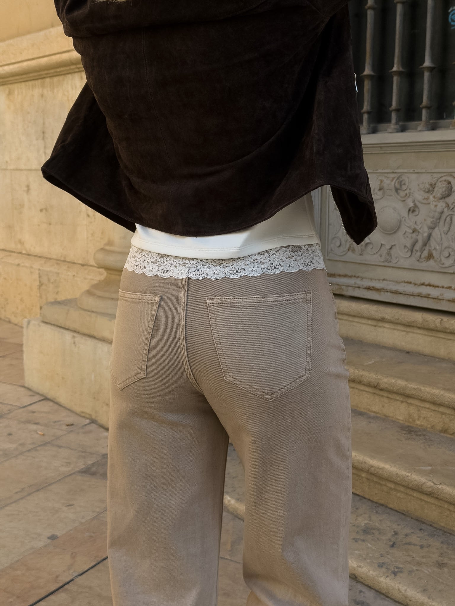 VMTESSA Jeans - Silver Mink