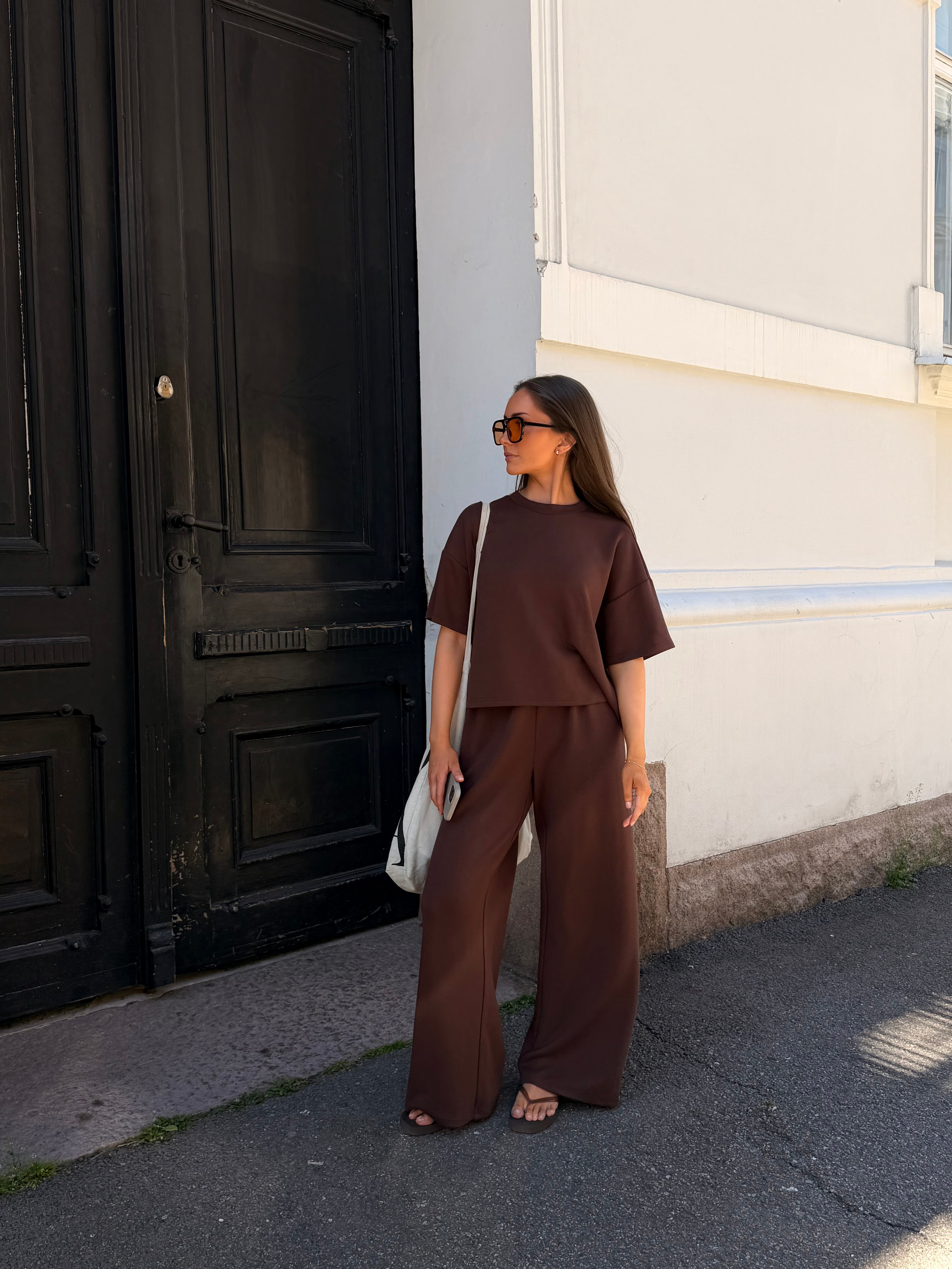 PCPOLLY Sweatshirt - Chicory Coffee