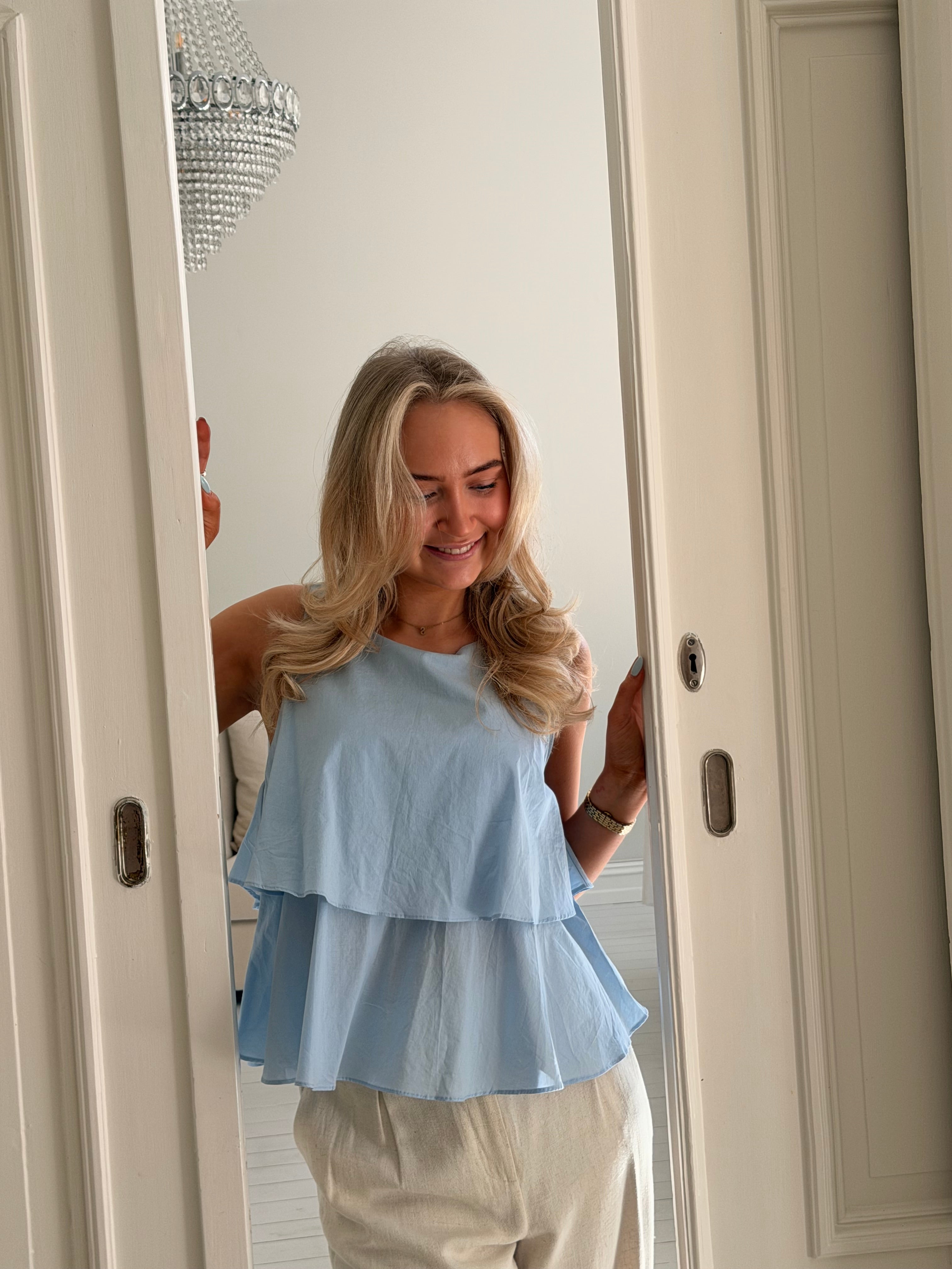 PCMEAGAN Top - Cashmere Blue
