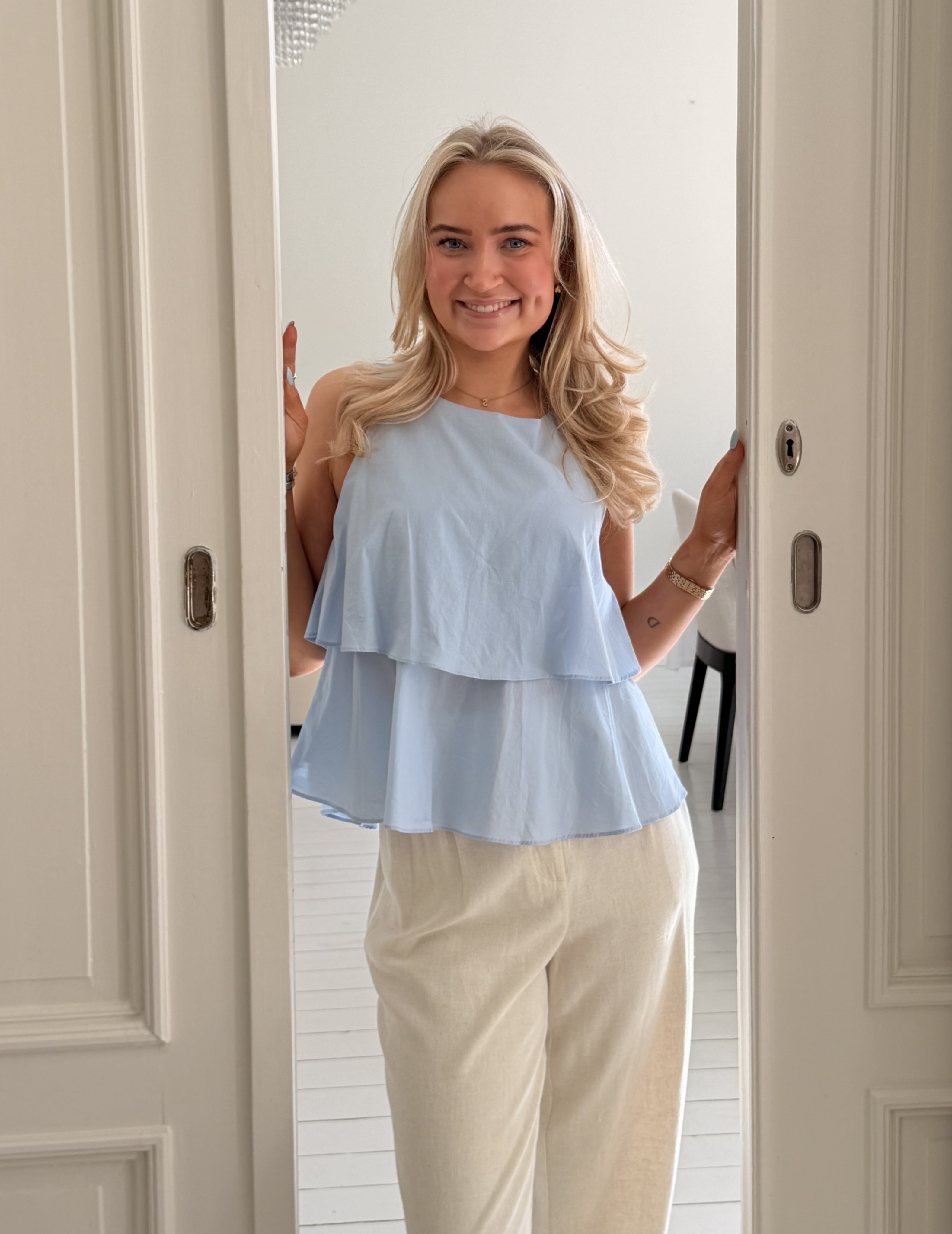 PCMEAGAN Top - Cashmere Blue