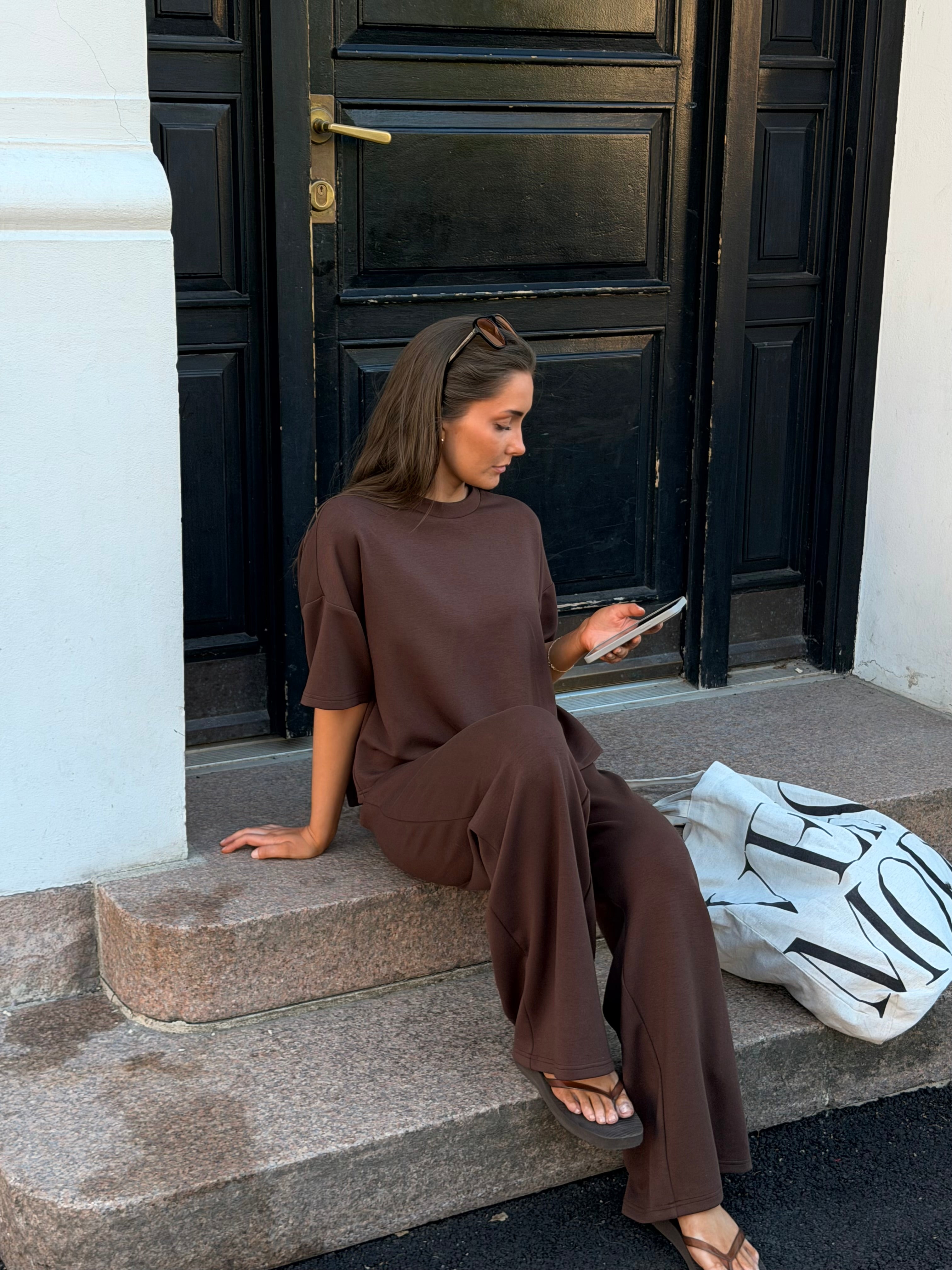 PCPOLLY Joggers - Chicory Coffee