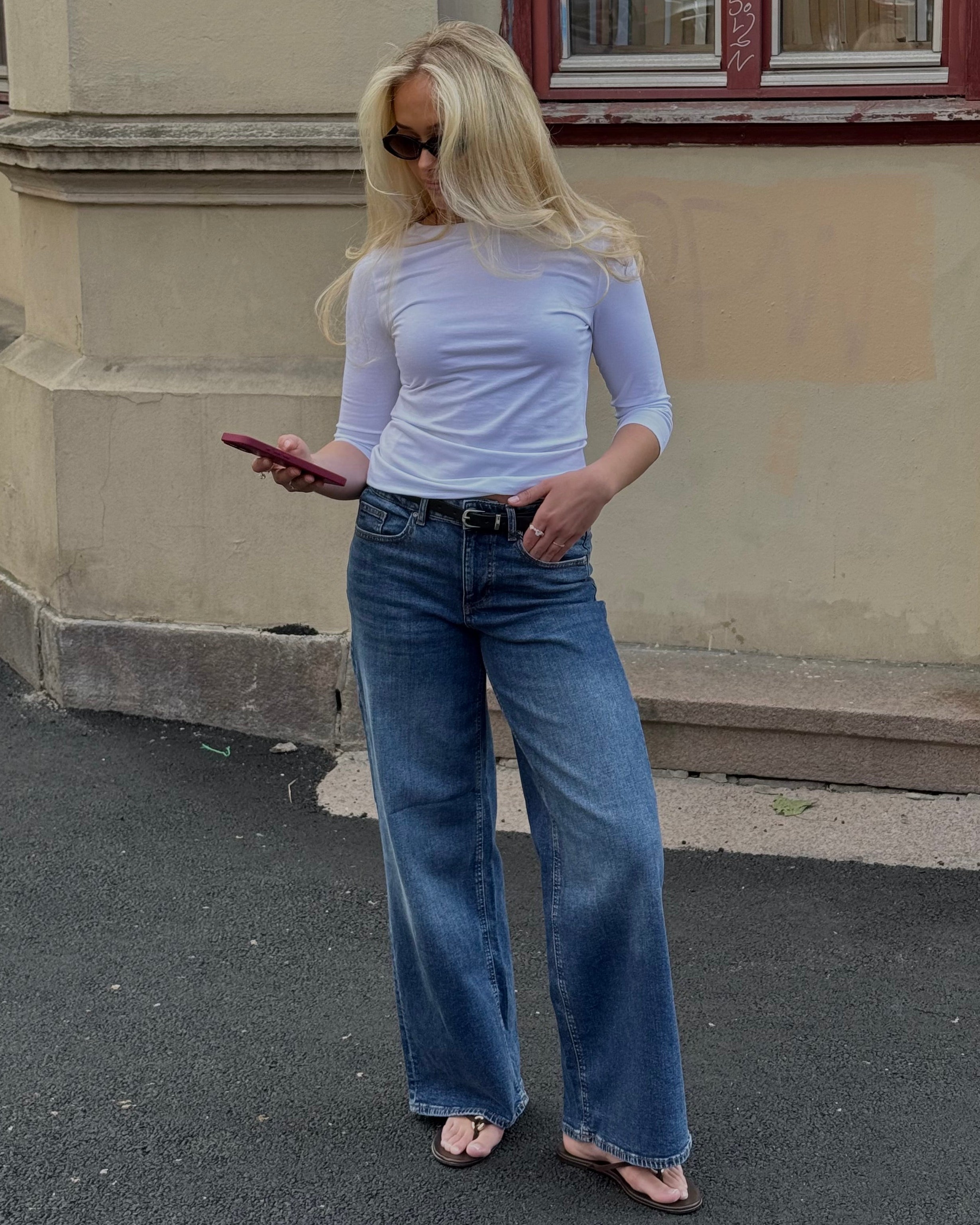 VMSANDIE Jeans - Medium Blue Denim