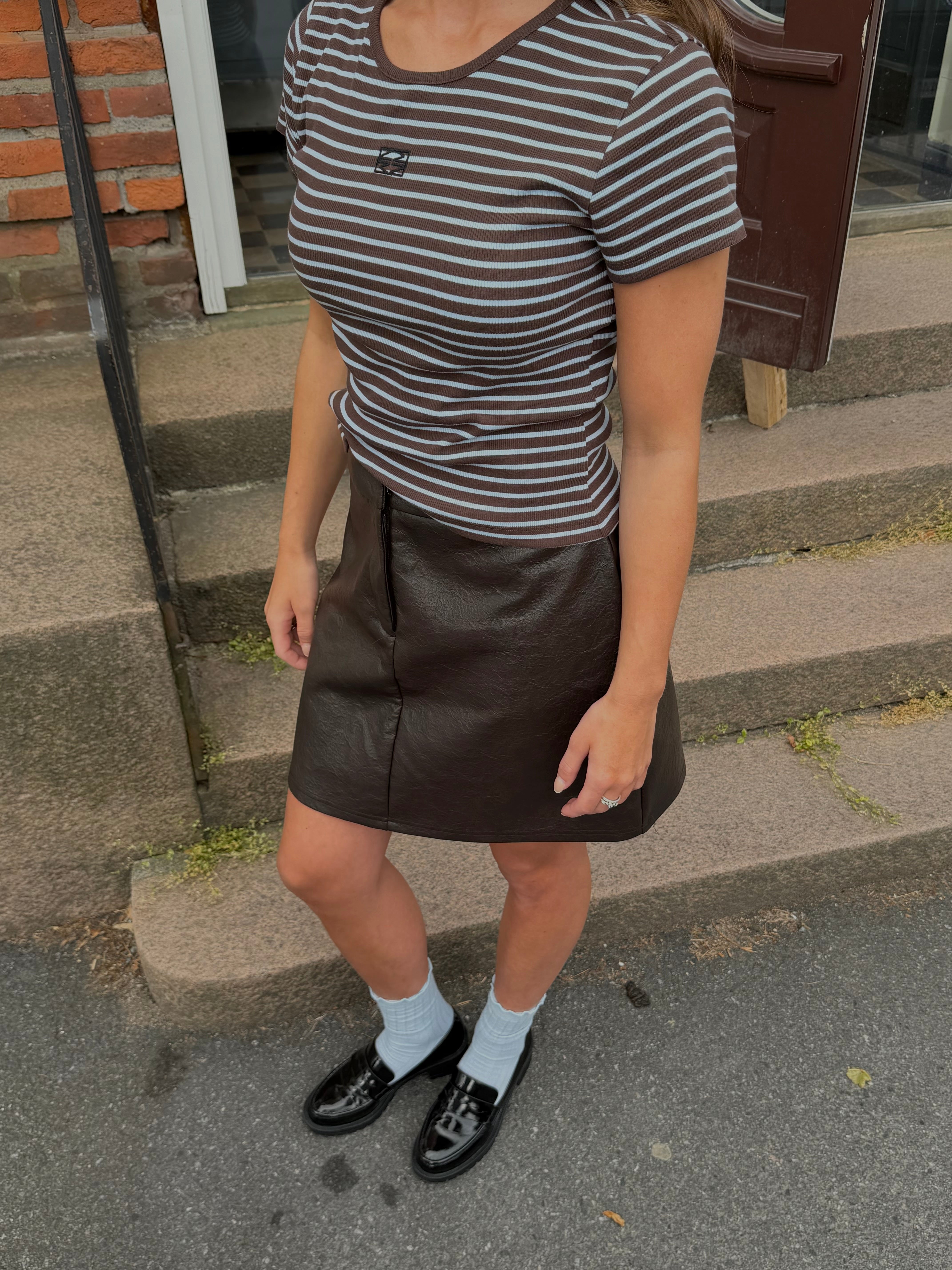 VMBRIDGET Short Skirt - Chocolate Torte