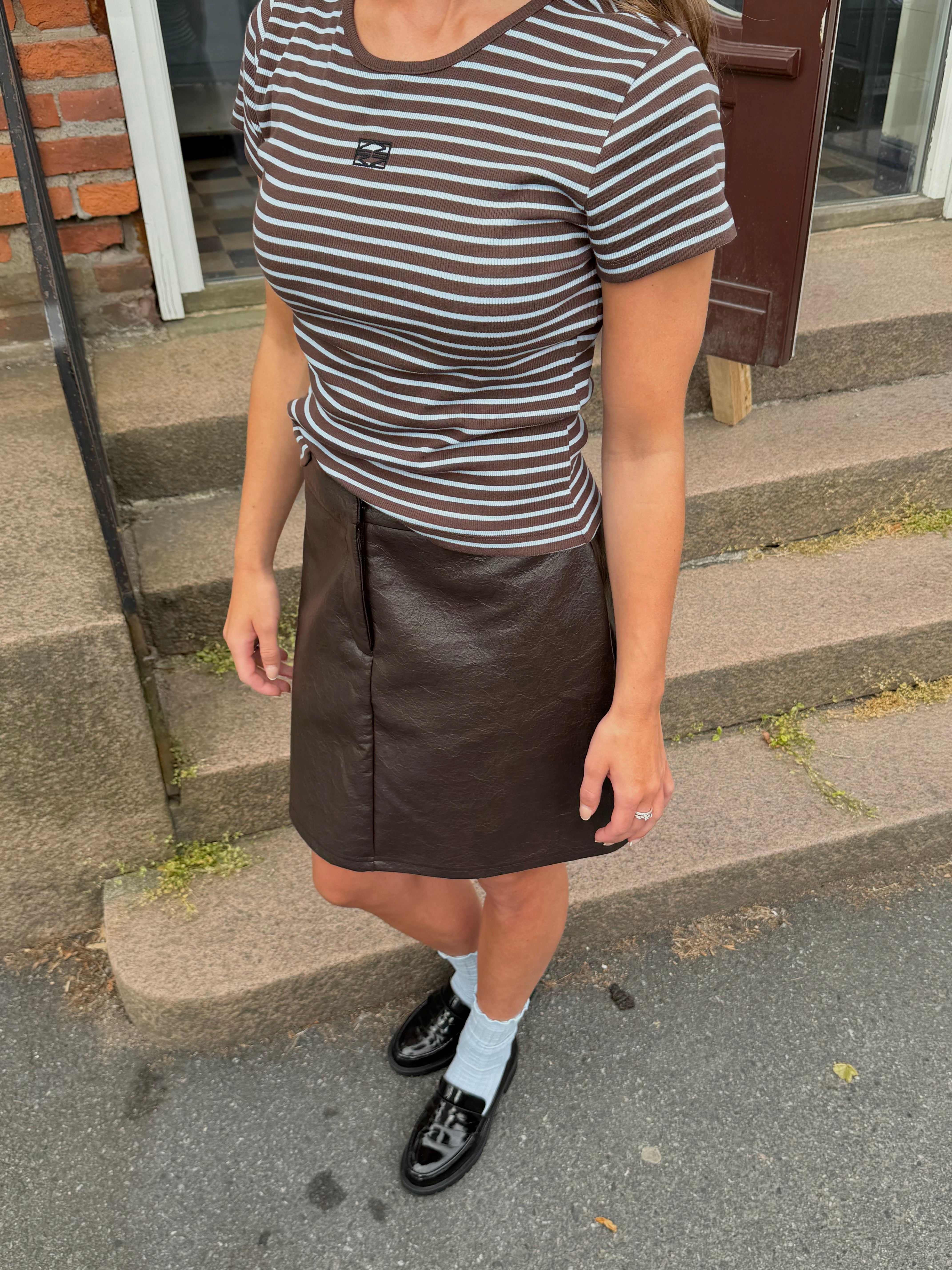 VMBRIDGET Short Skirt - Chocolate Torte