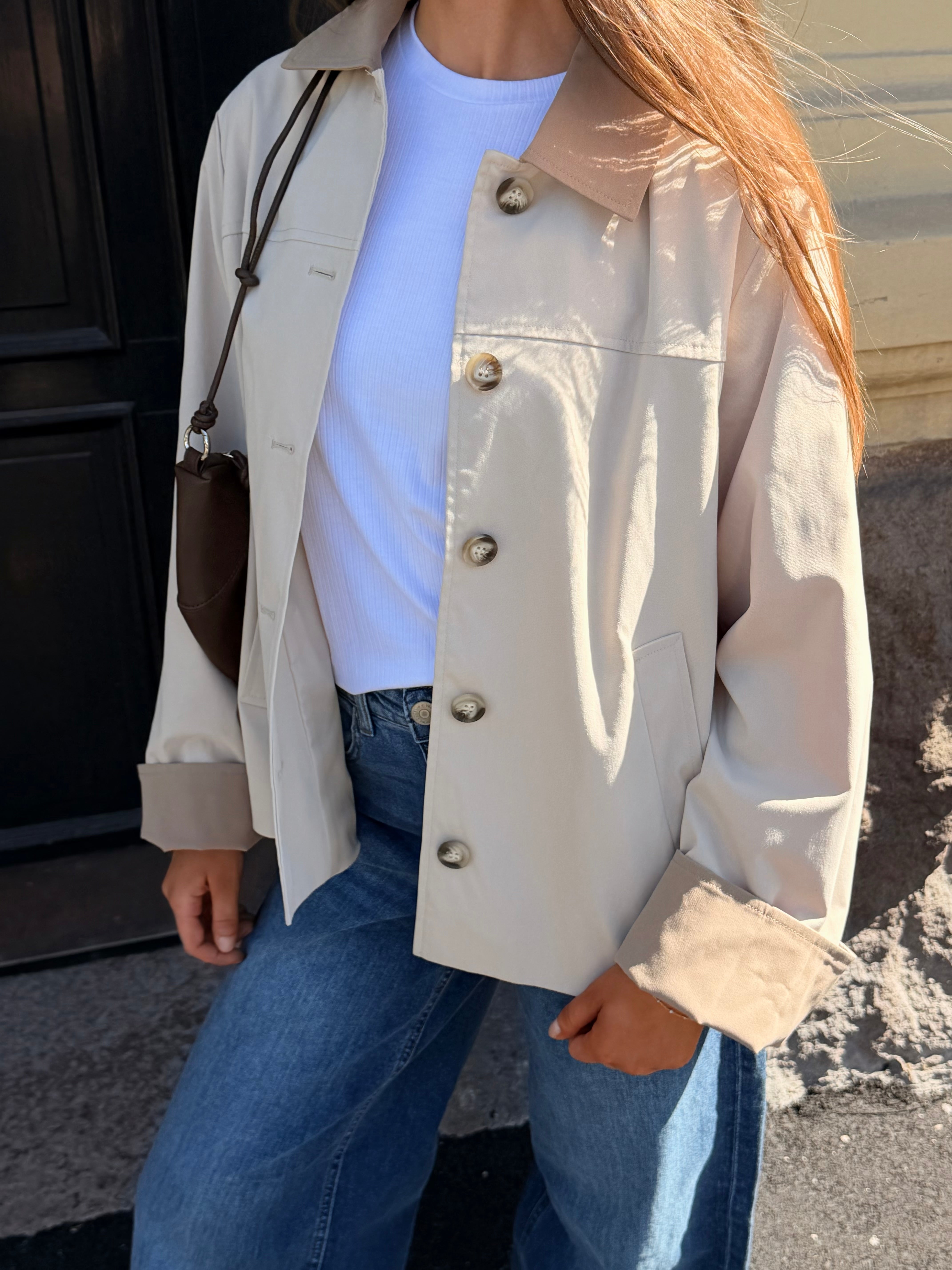 VMCHELSEAPOPPY Jacket - Oatmeal