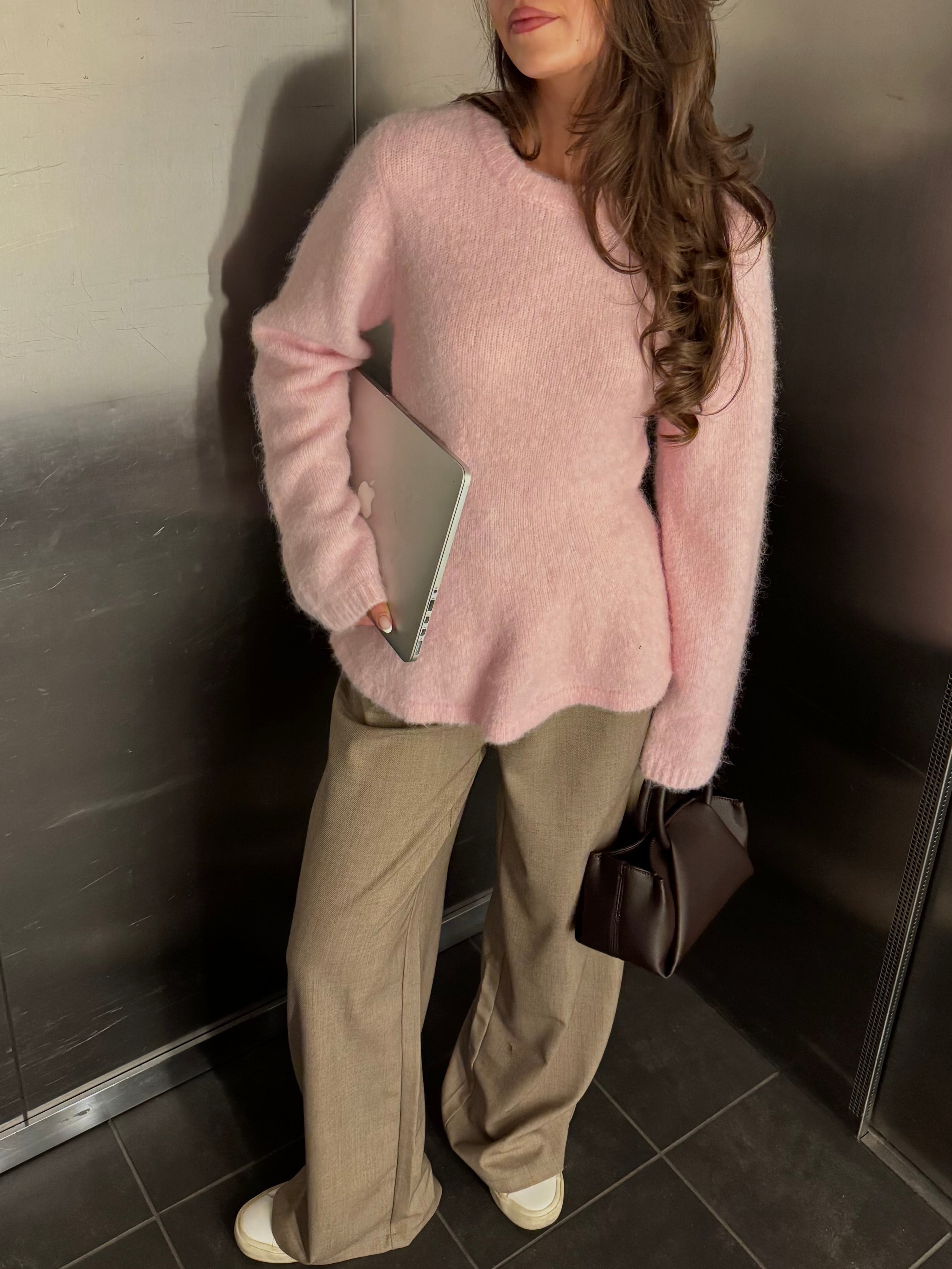 PCBUBBLES Tailored Trousers - Greige