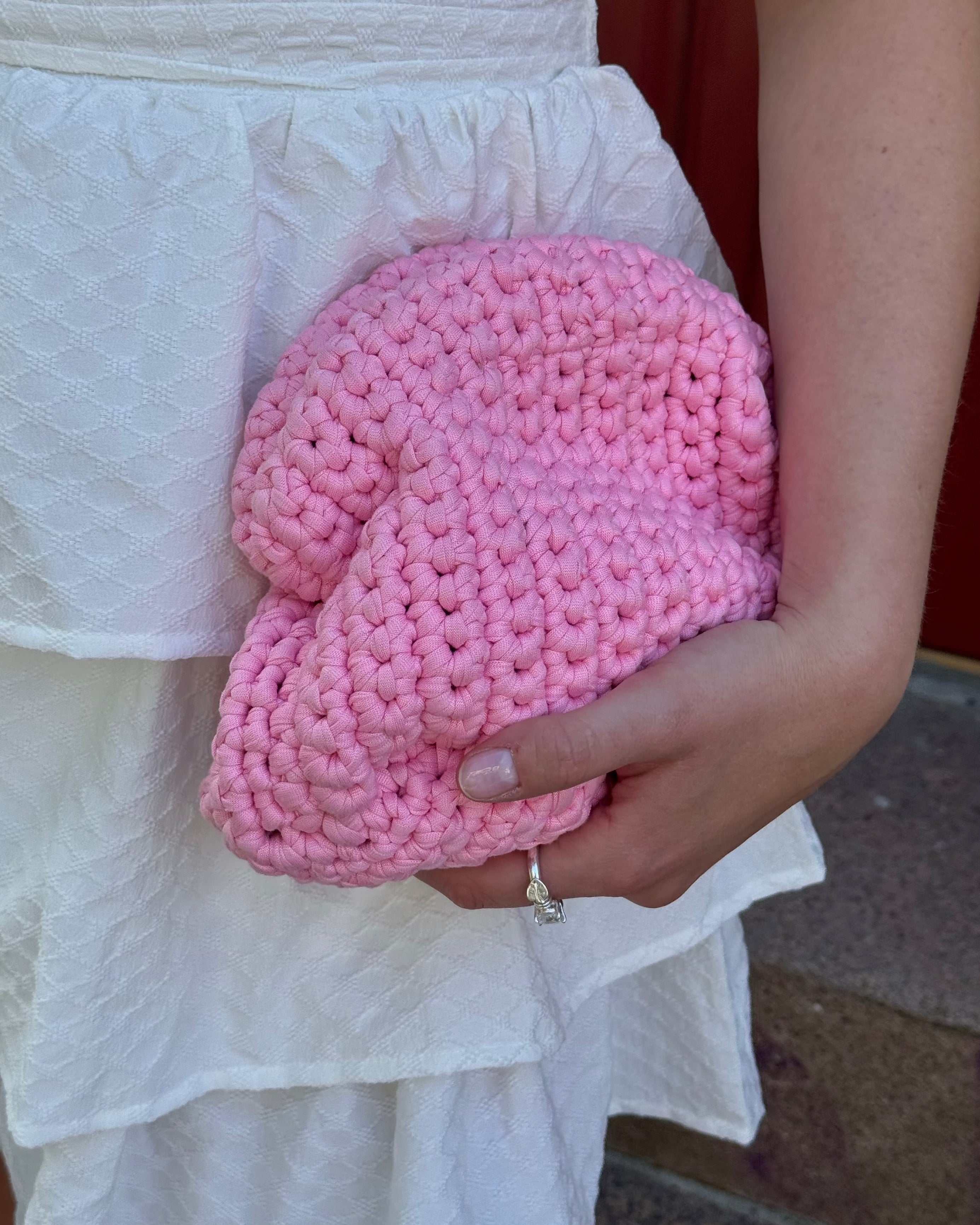 PCMILLA Clutch - Roseate Spoonbill