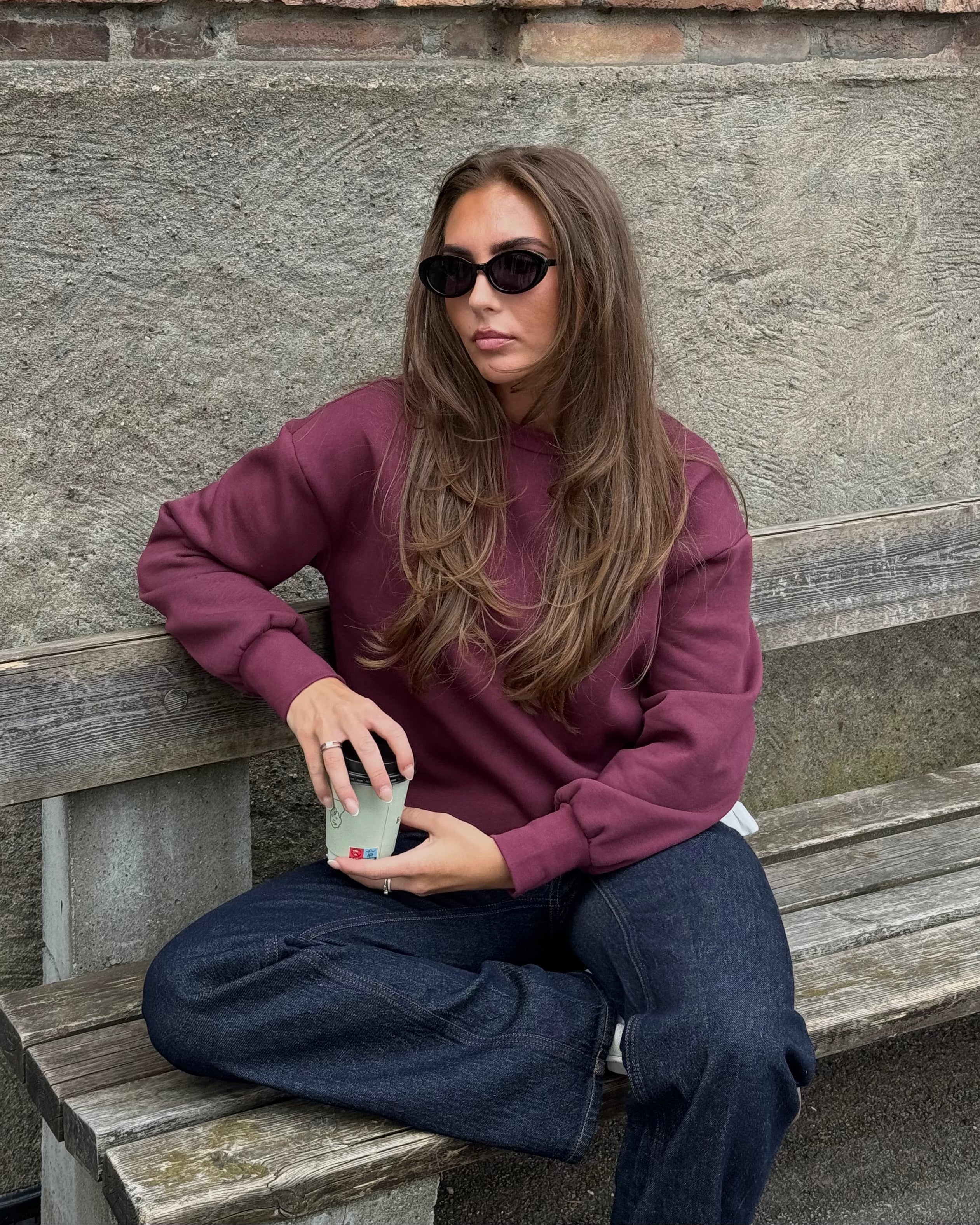 NMVILLA Sweatshirt - Fig