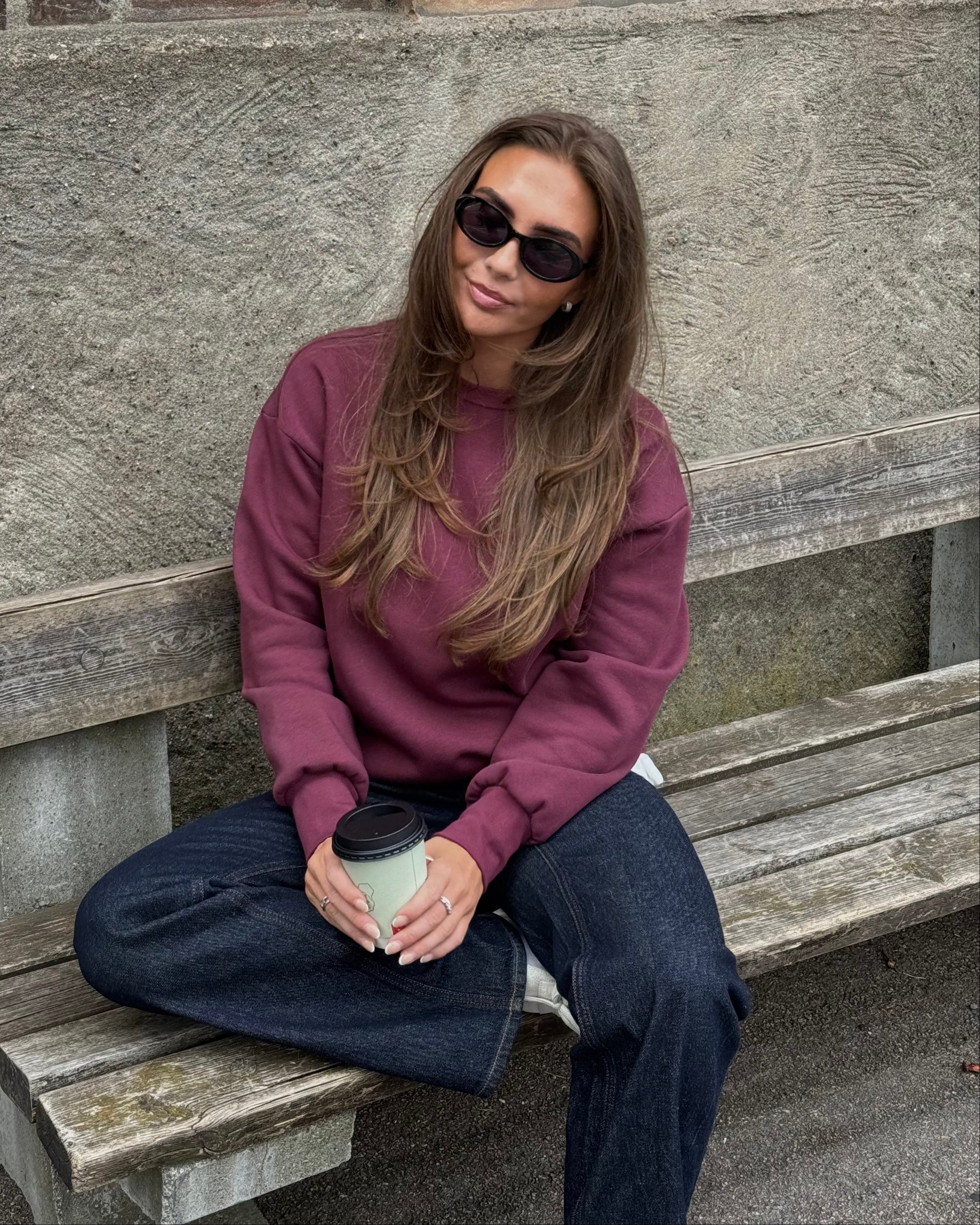 NMVILLA Sweatshirt - Fig