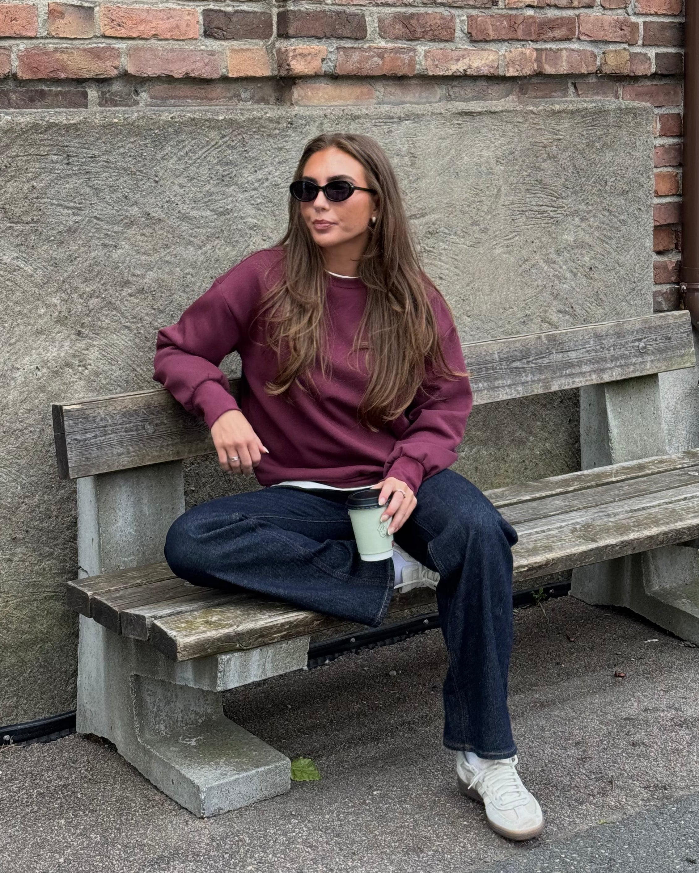 NMVILLA Sweatshirt - Fig