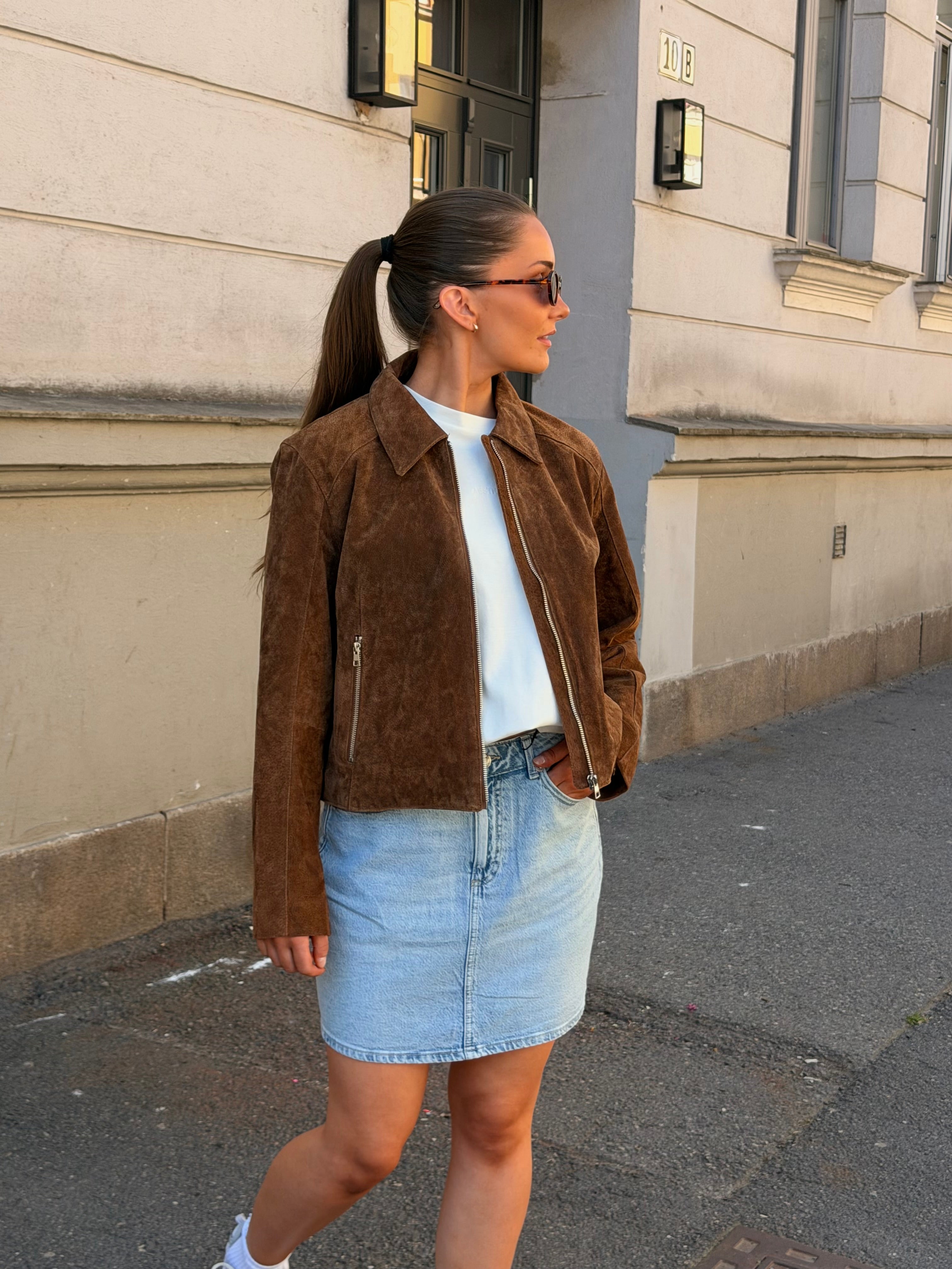 VMJANICEJADE Jacket - Cognac
