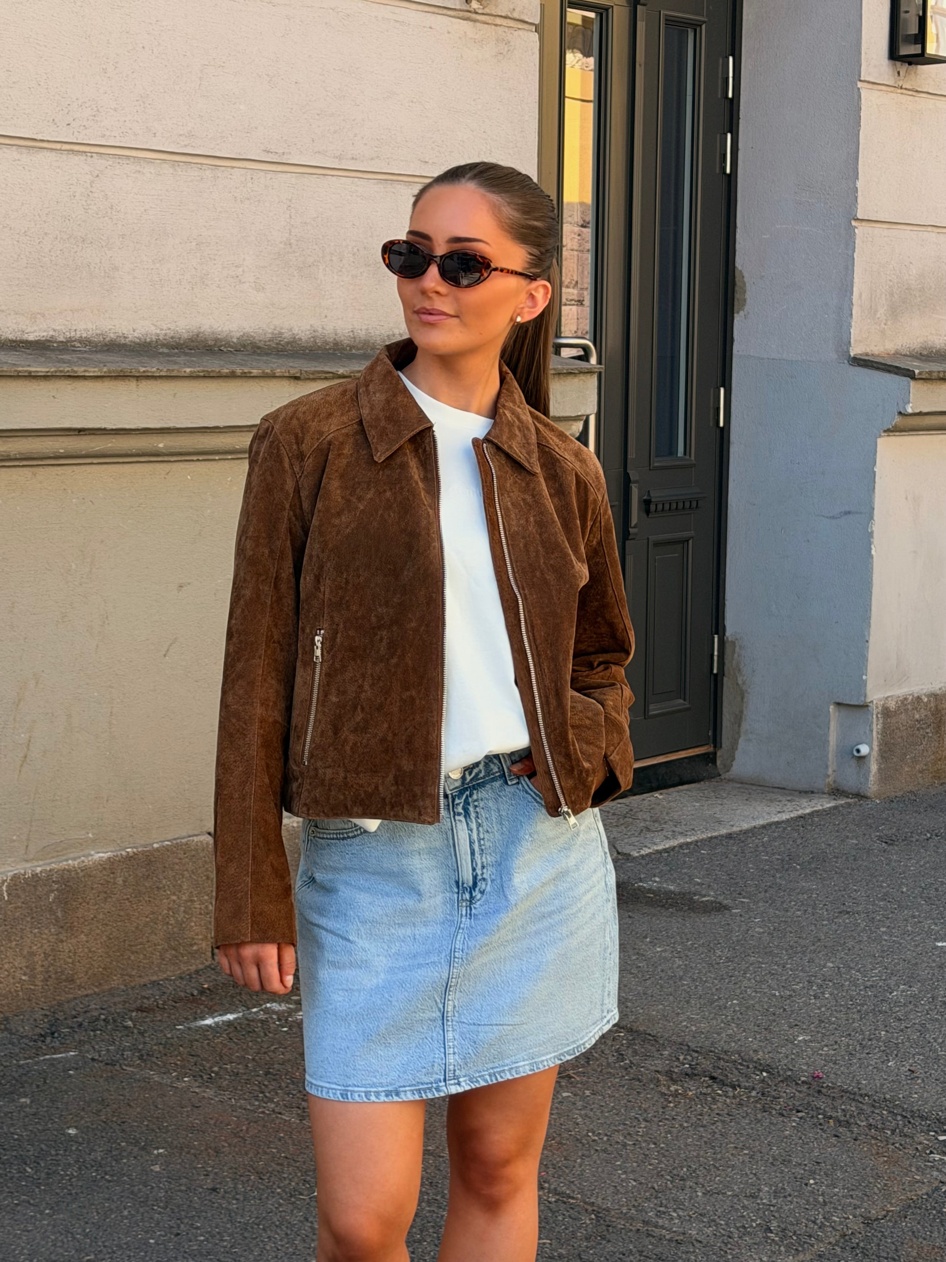 VMJANICEJADE Jacket - Cognac