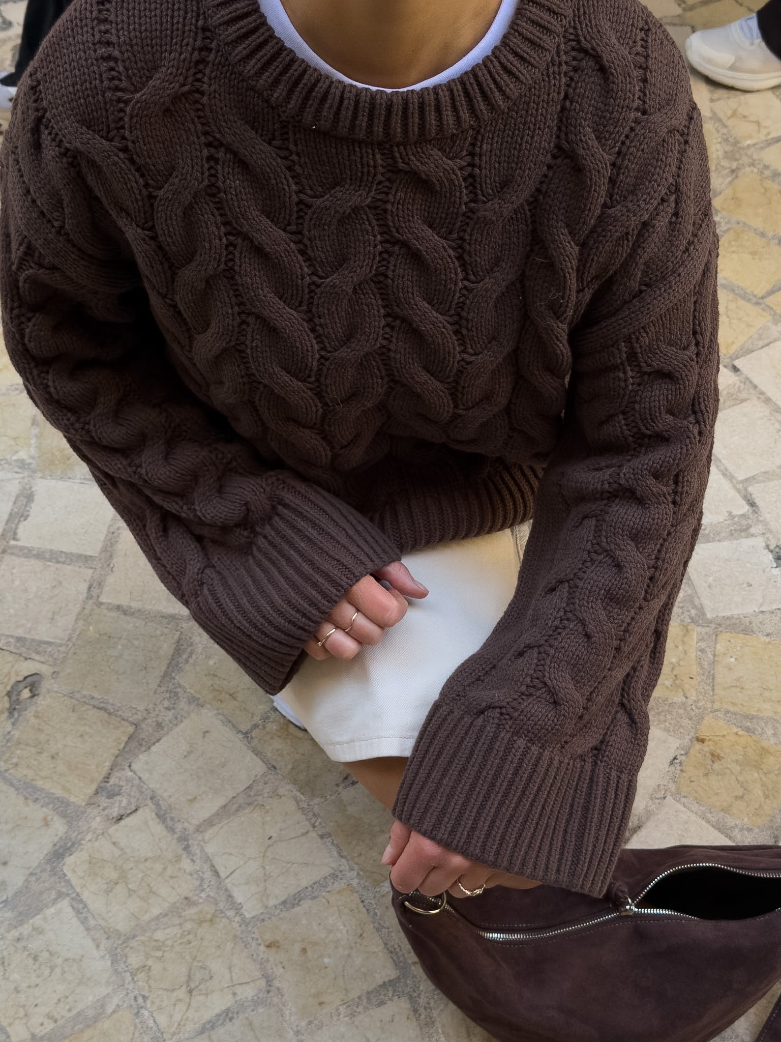 VMSVEA THEA PULLOVER - Chocolate Martini