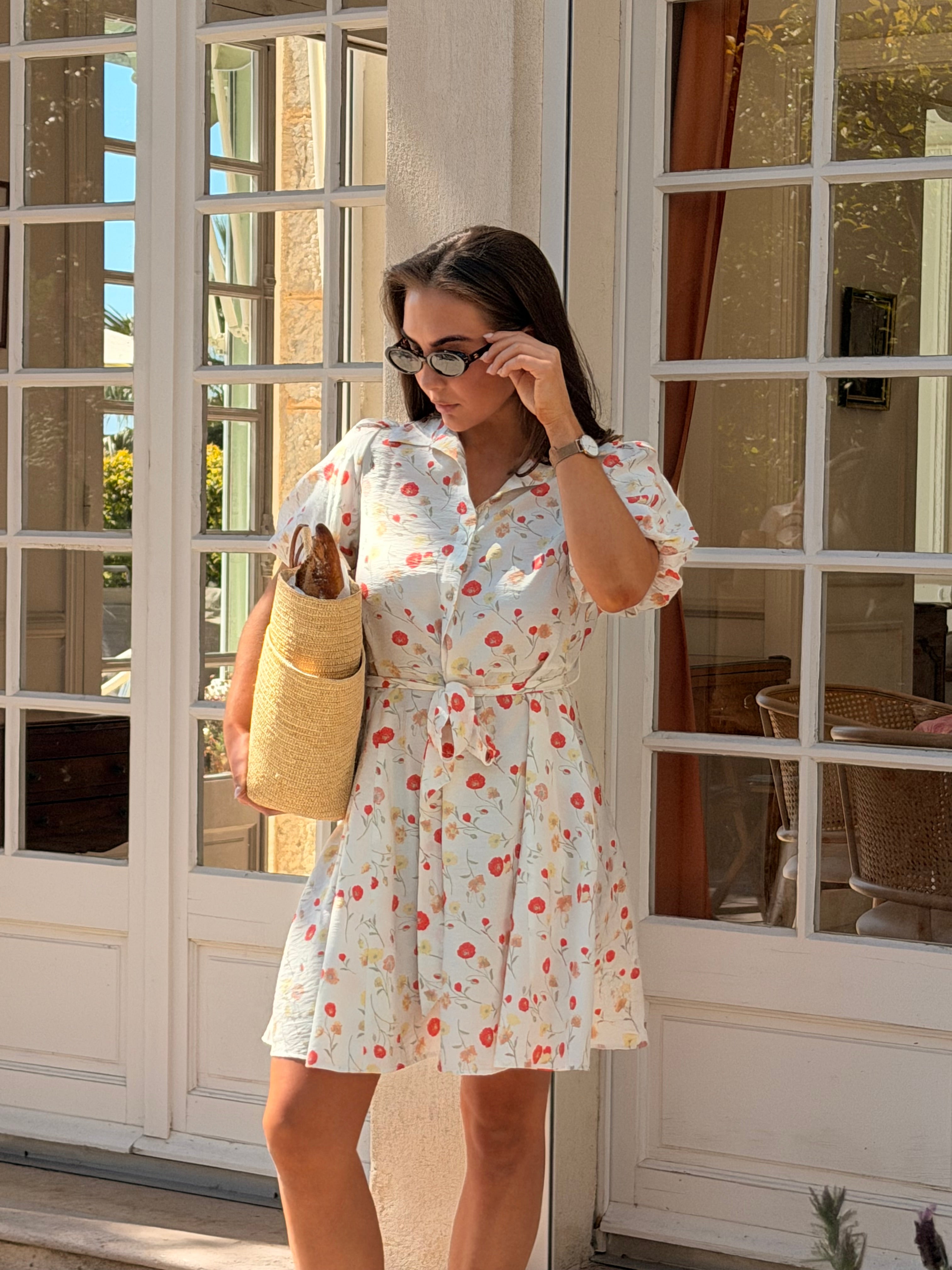 VMJOSIE Short Dress - Cloud Dancer