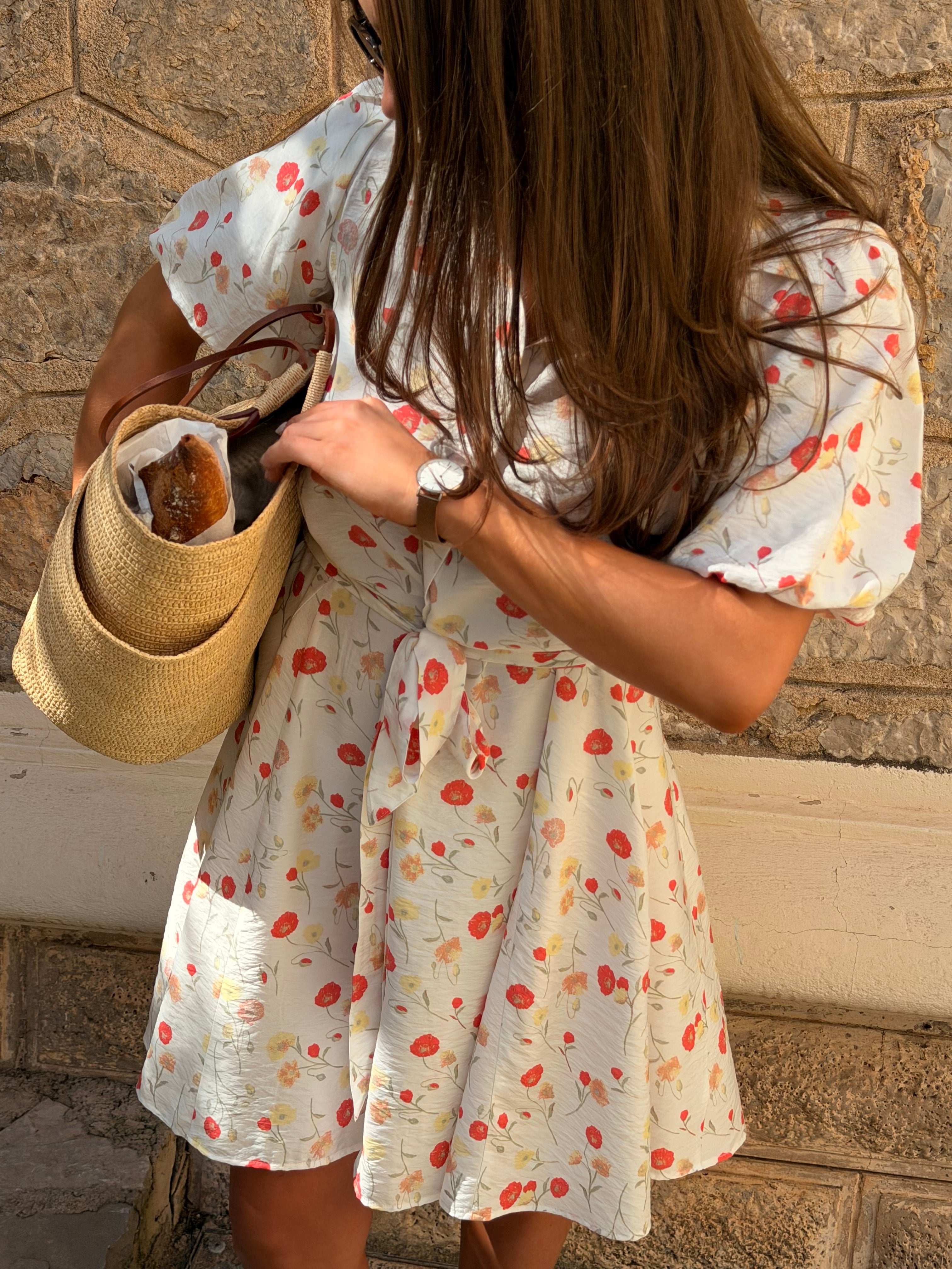 VMJOSIE Short Dress - Cloud Dancer